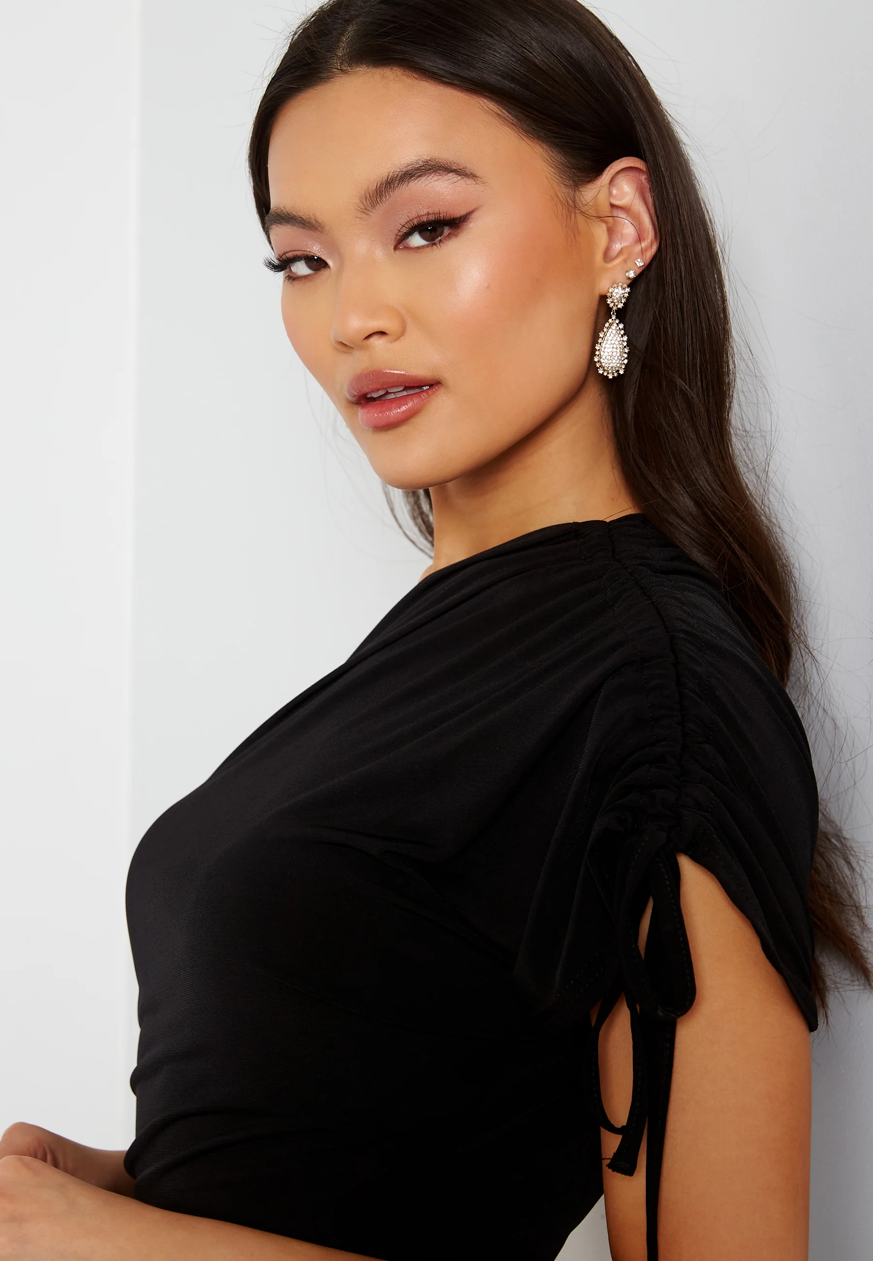 One Shoulder Asymmetric Dress - Image 4