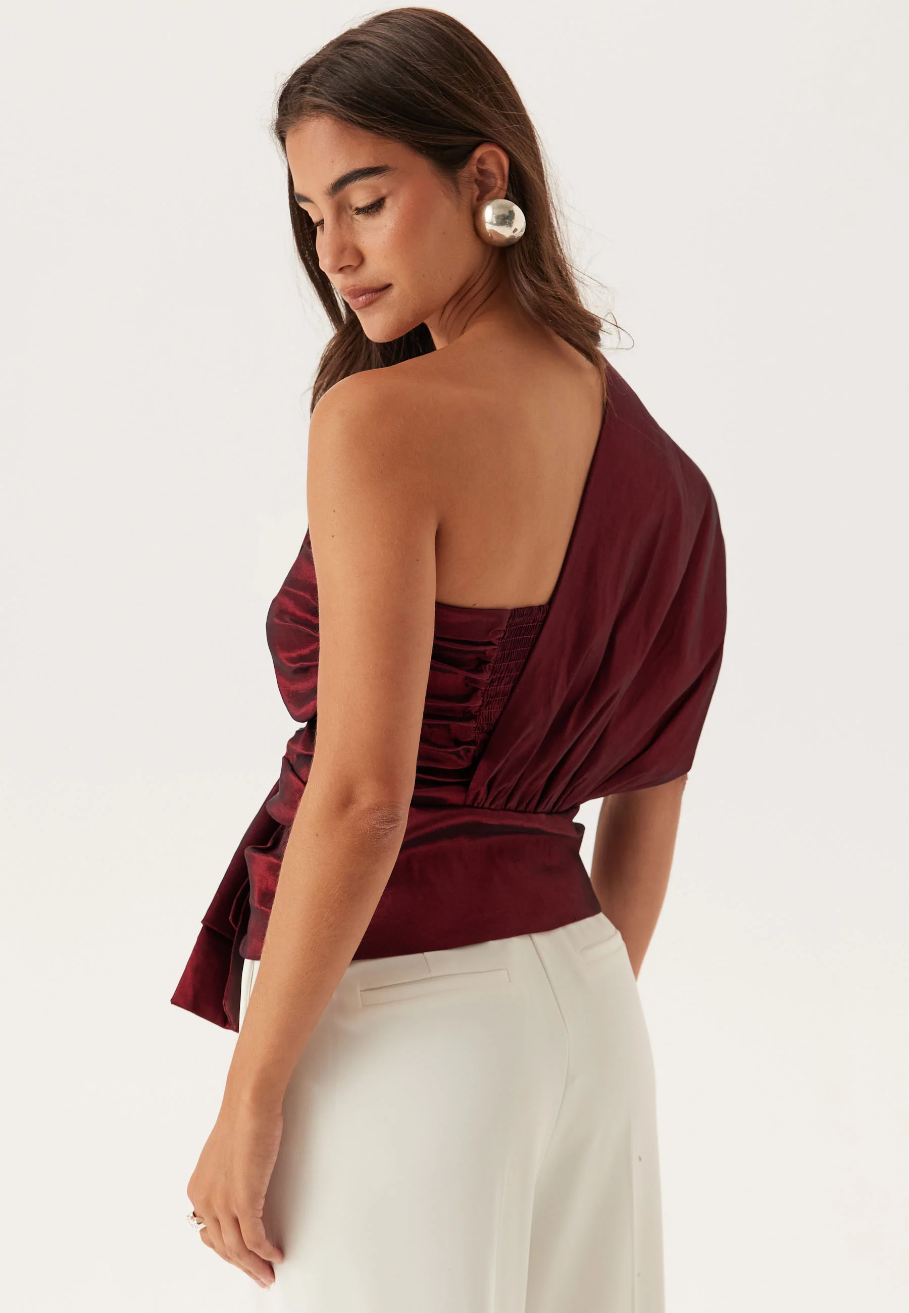One Shoulder Bow Top - Image 3