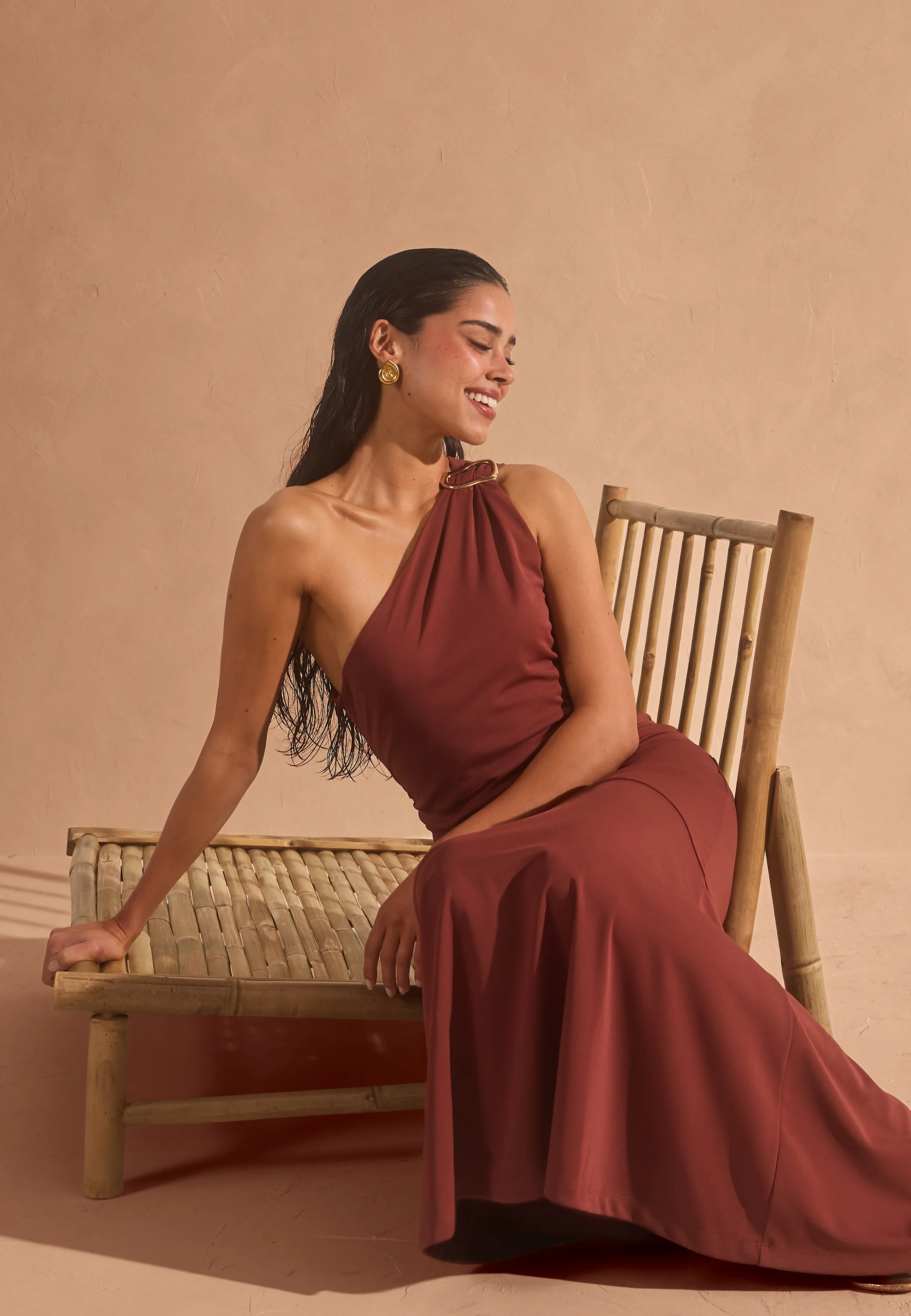 One shoulder dress - Image 2