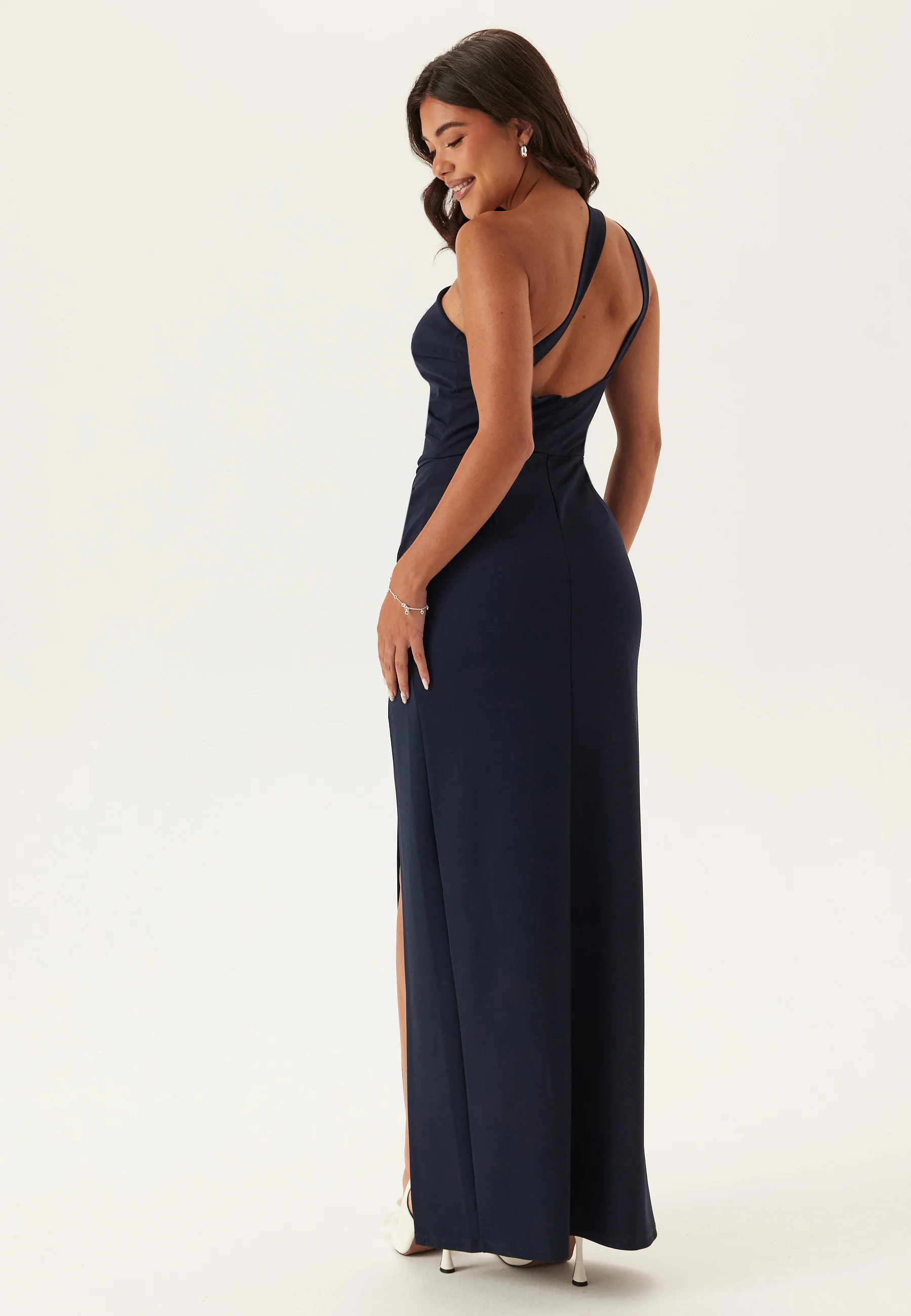 One Shoulder Maxi Dress - Image 3