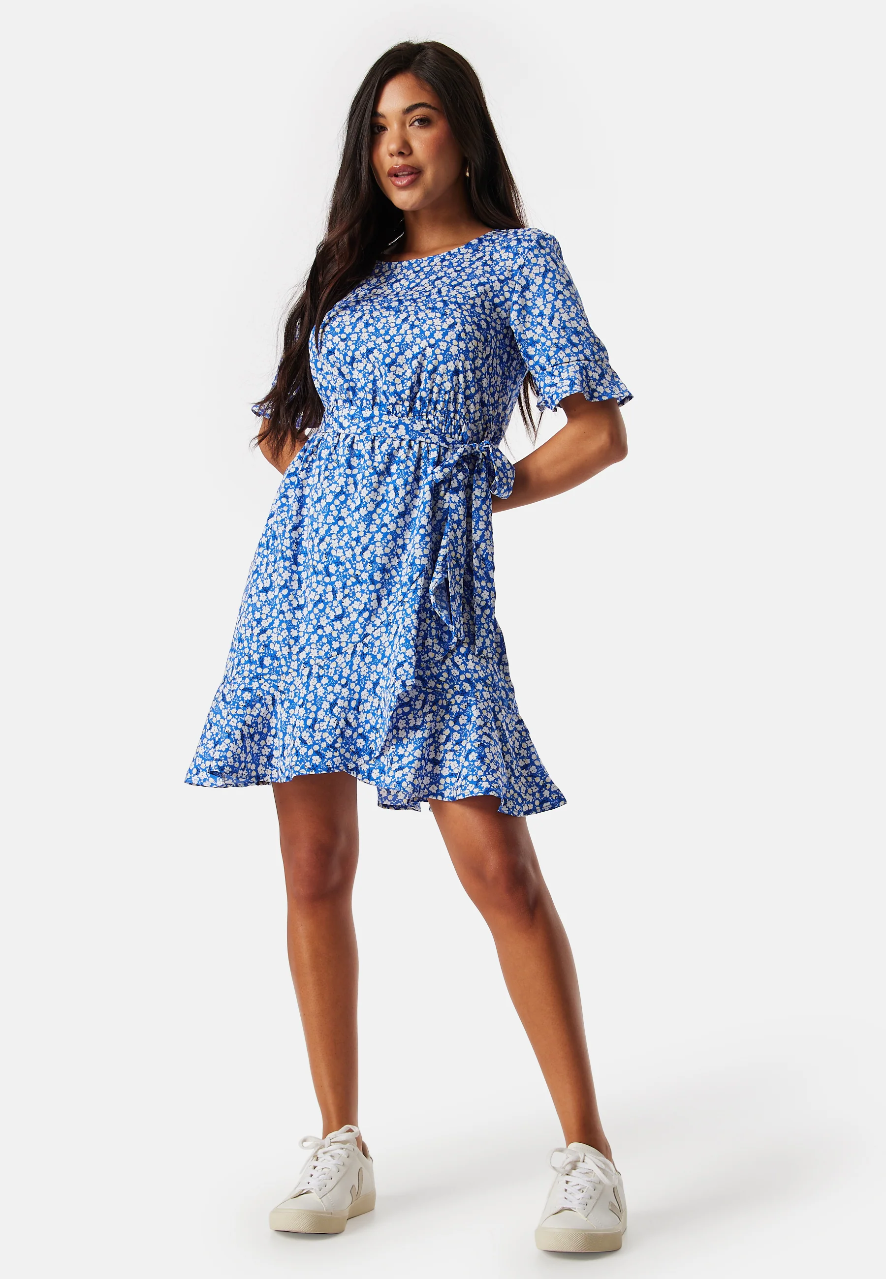 Onl New Olivia Short Wrap Dress - Image 3