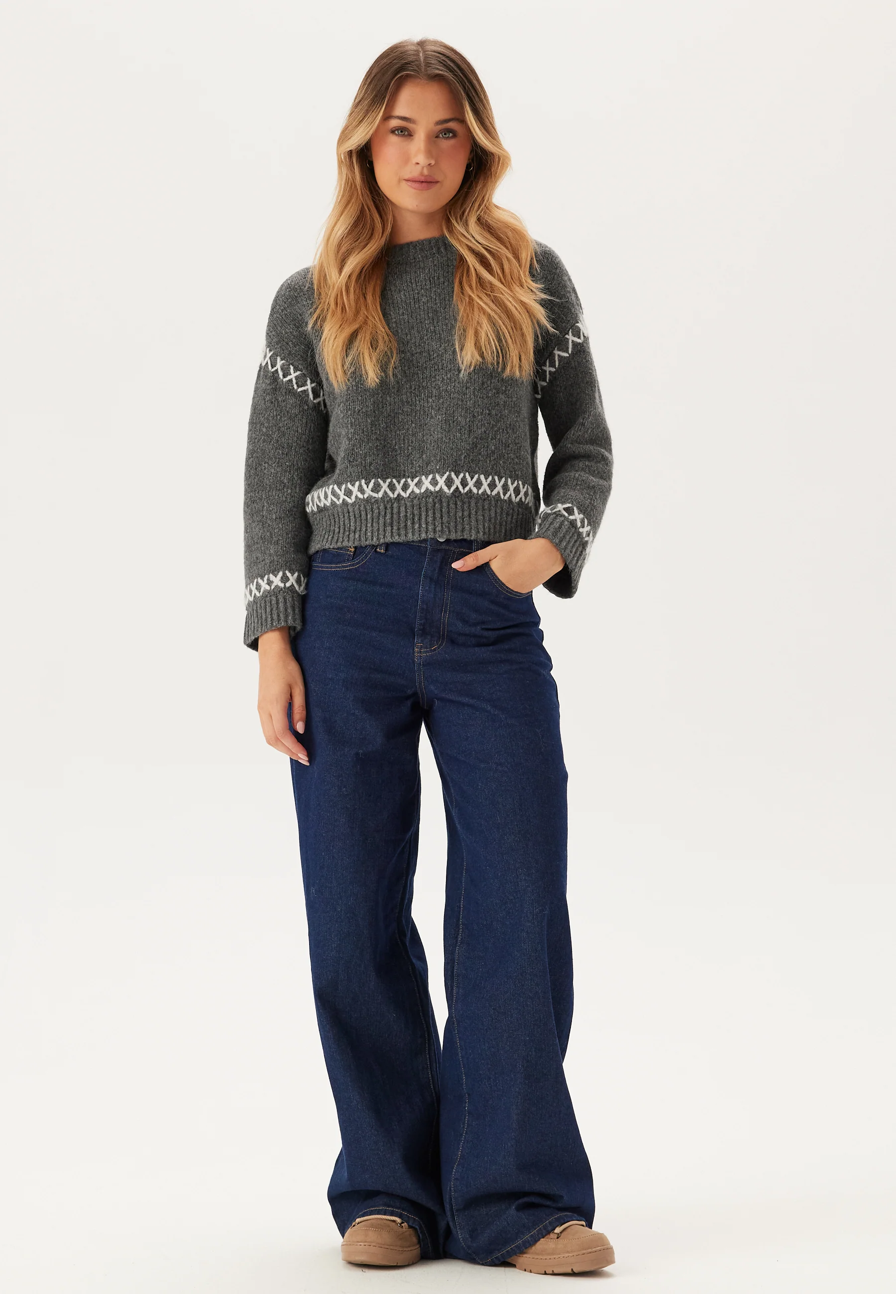 Onlamanda Life Ls O-neck Detai - Image 3