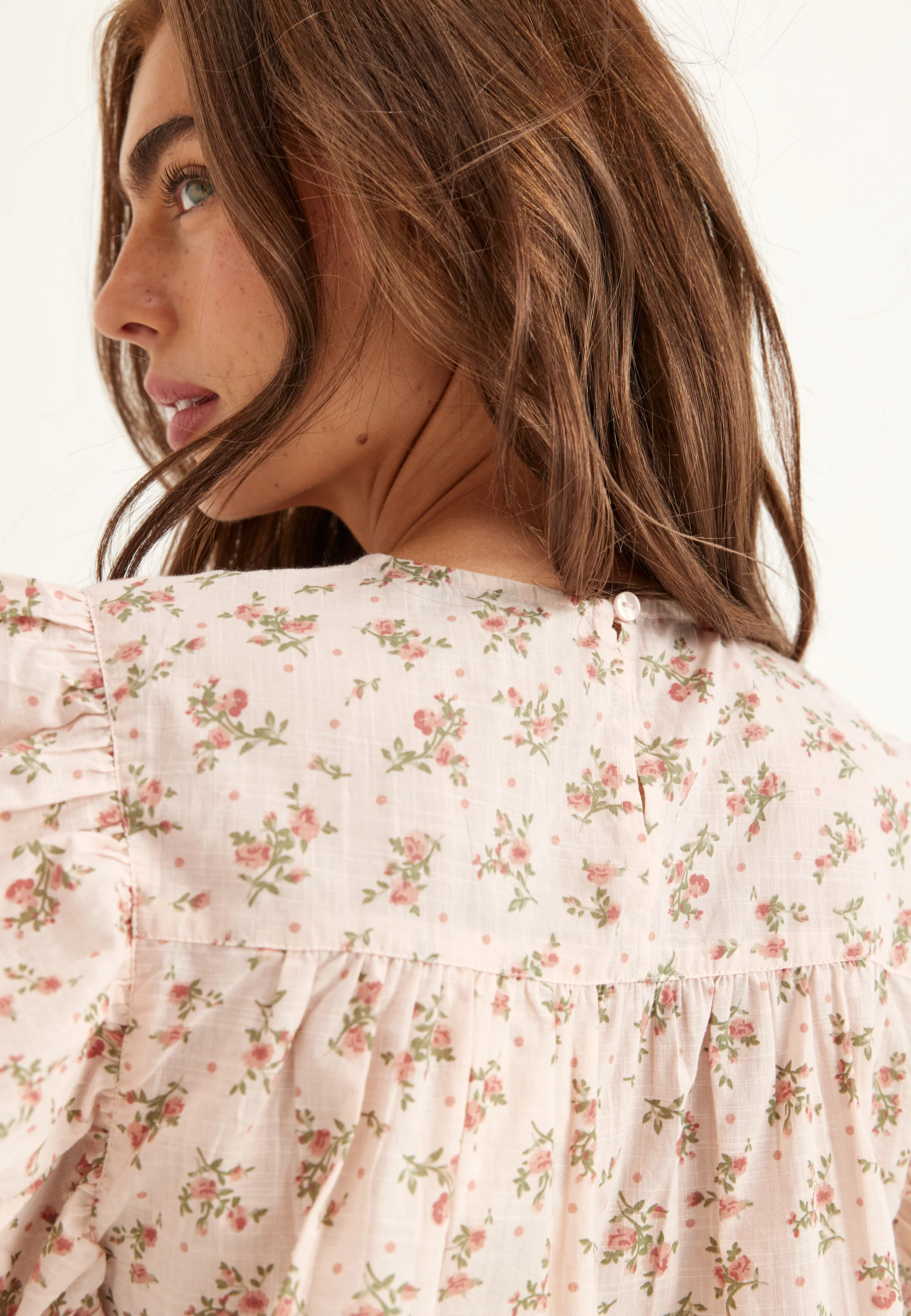 Onlasha Sl Frill O-neck Top - Image 7