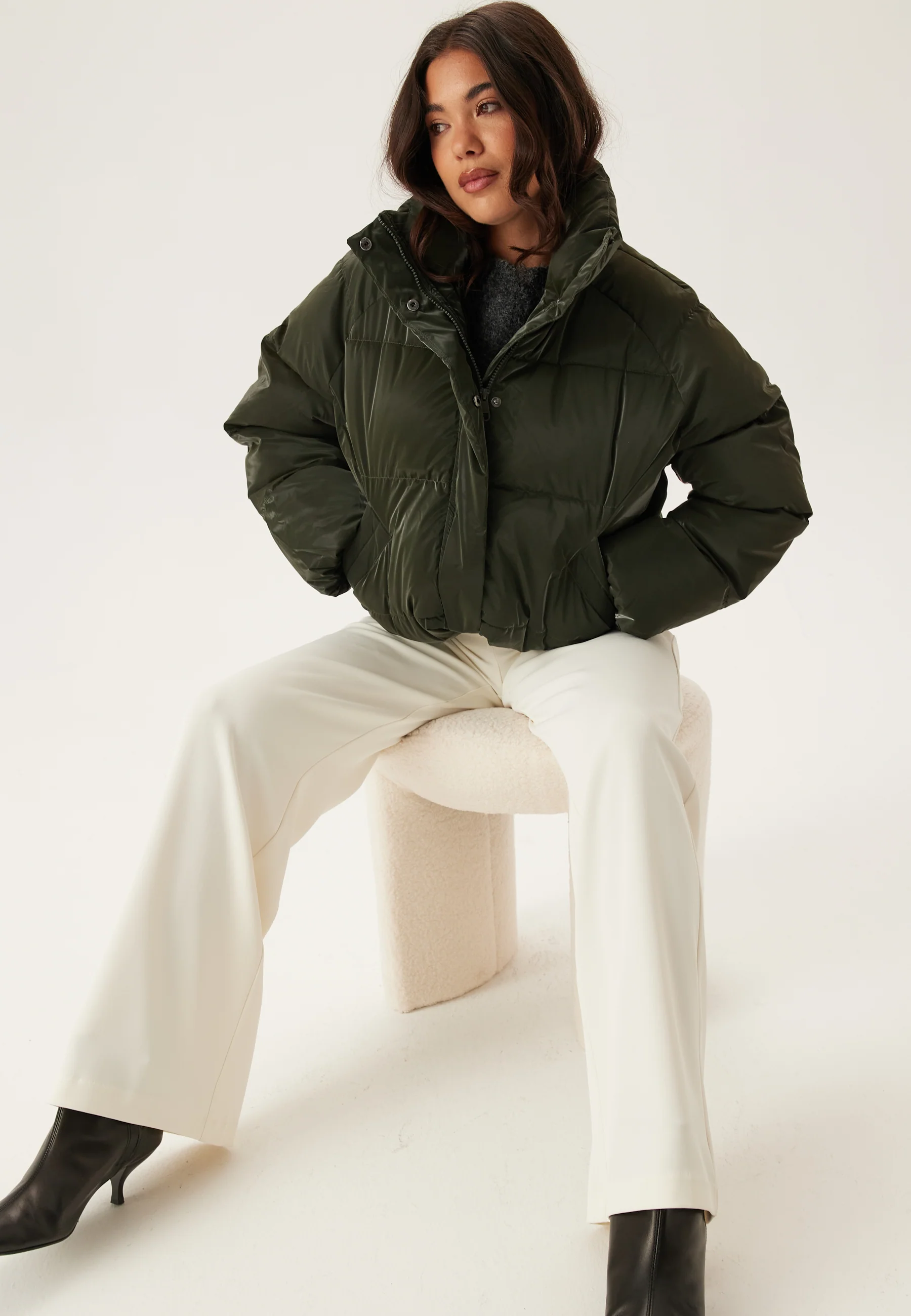 Onlbergen Life Oversized Puffer Jacket - Image 2