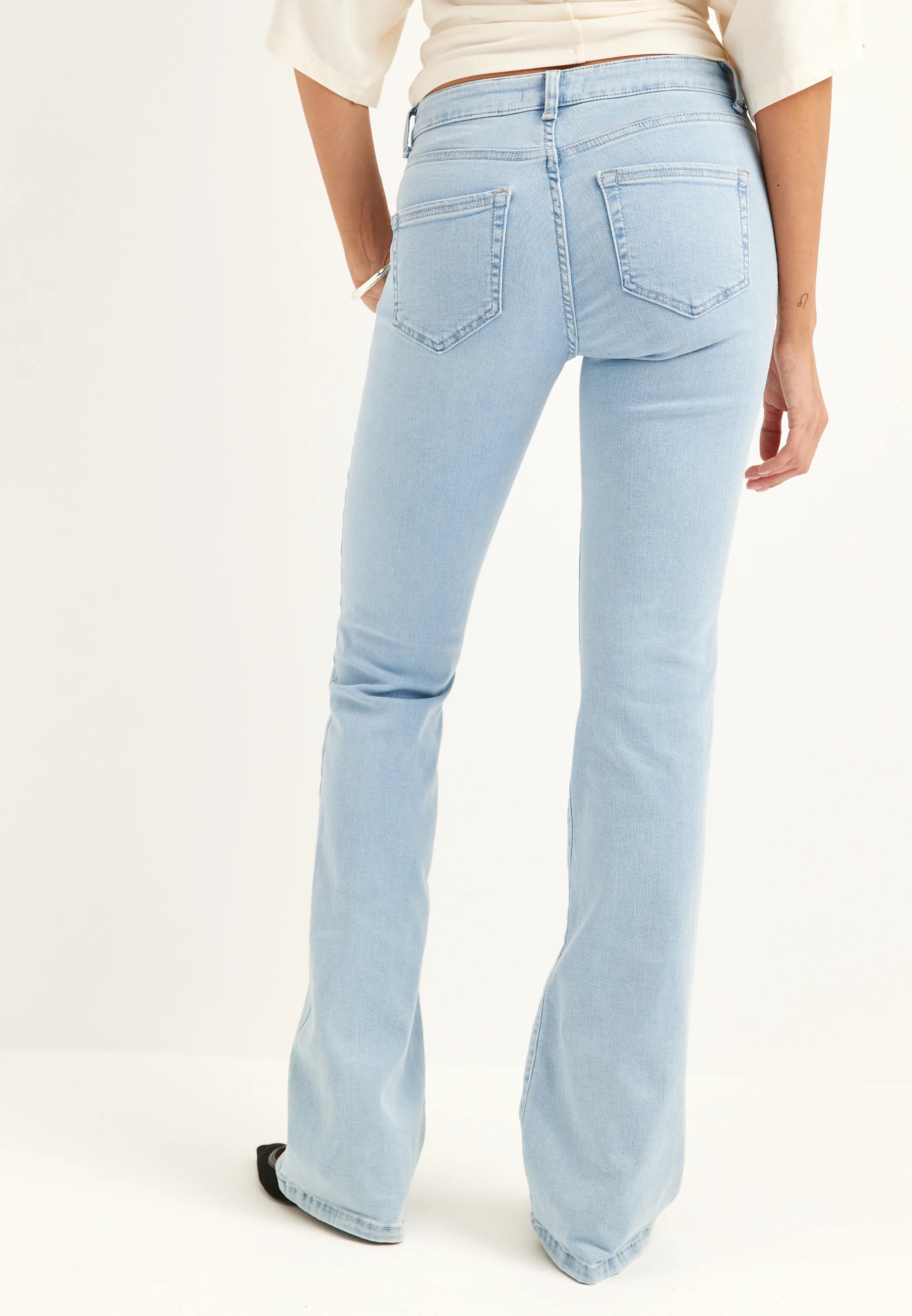 Onlblush Mid Flared Dnm - Image 2