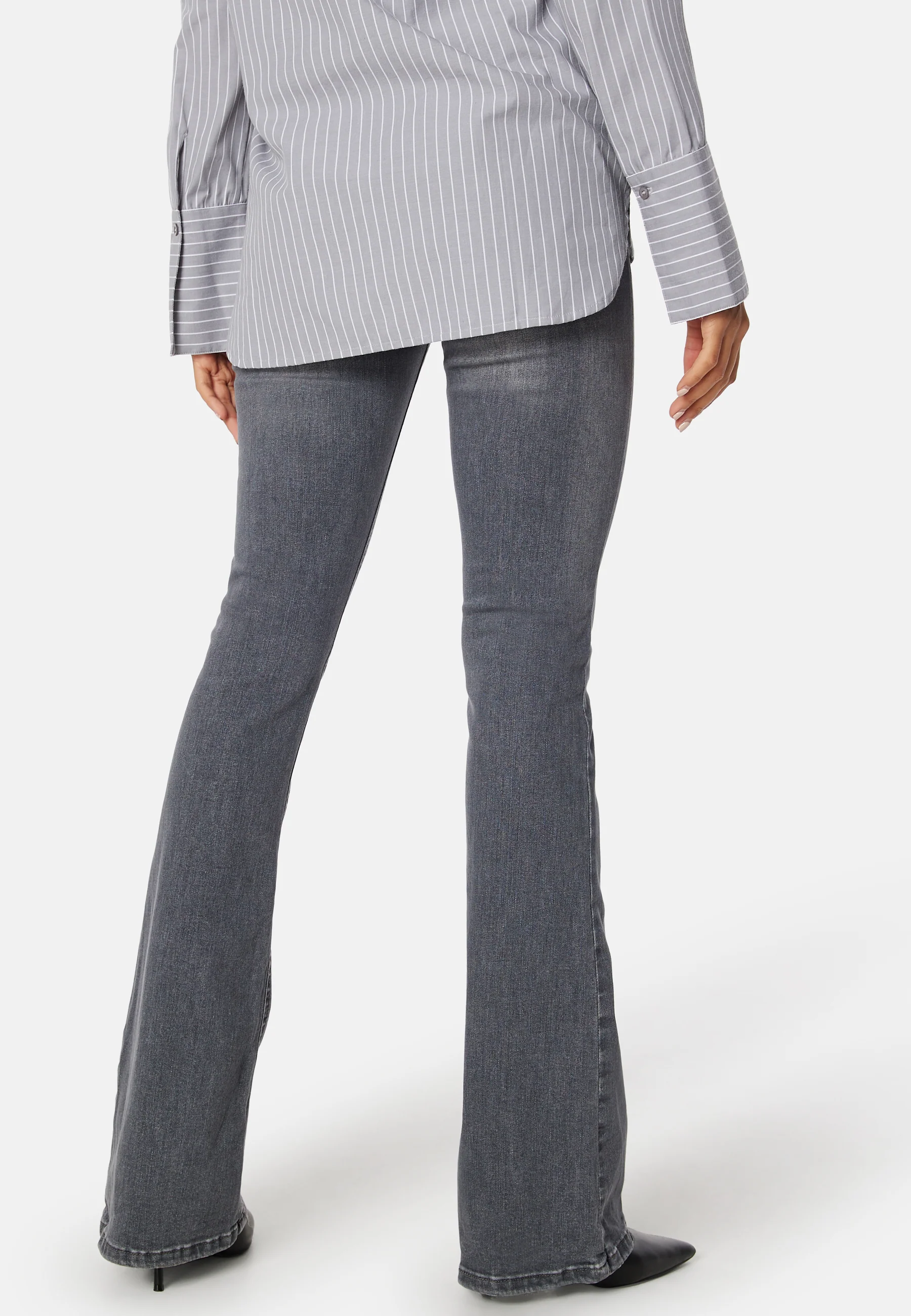 Onlblush Mid Flared Jeans - Image 4