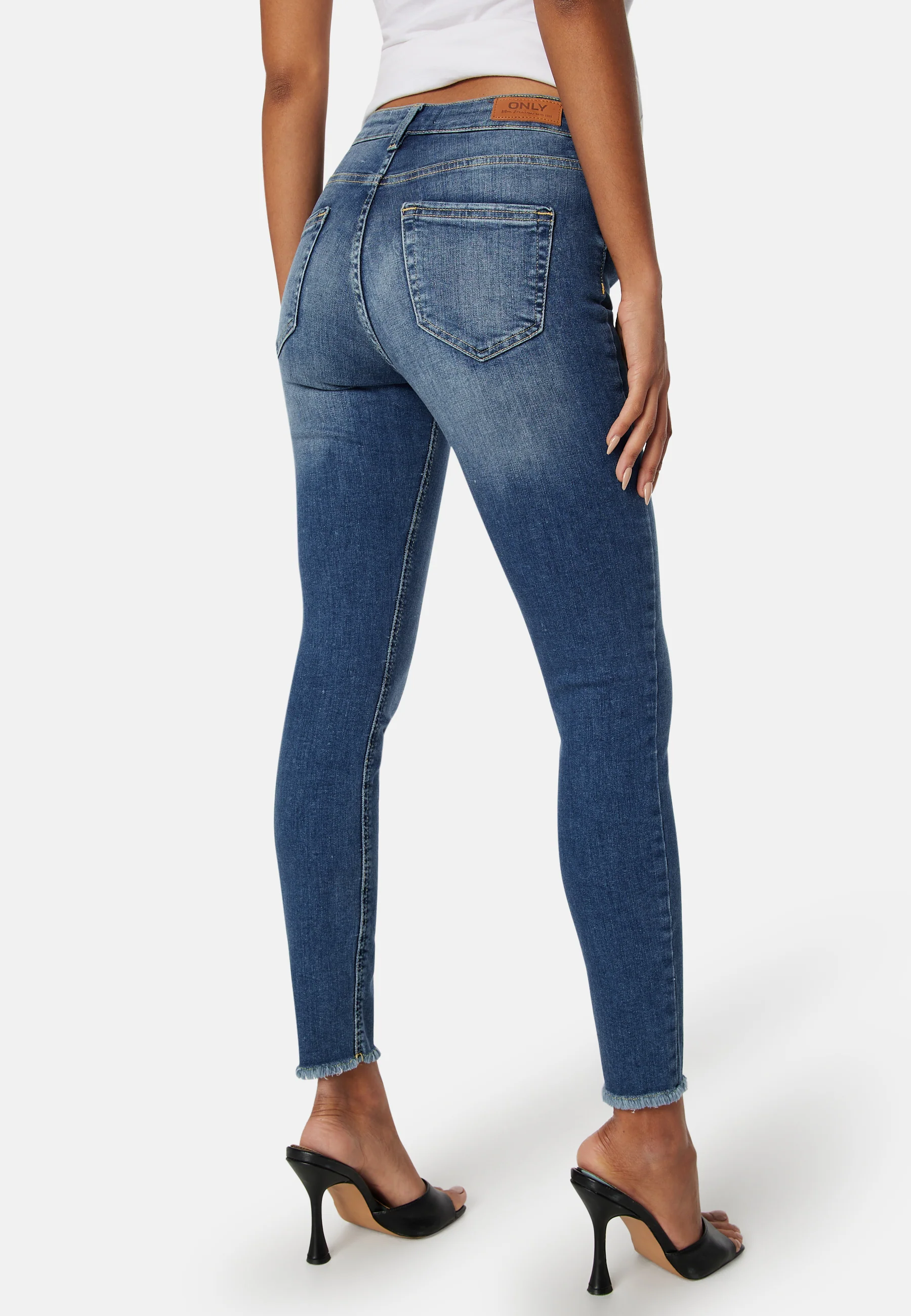 Onlblush Mid SK Ank RW Denim - Image 2