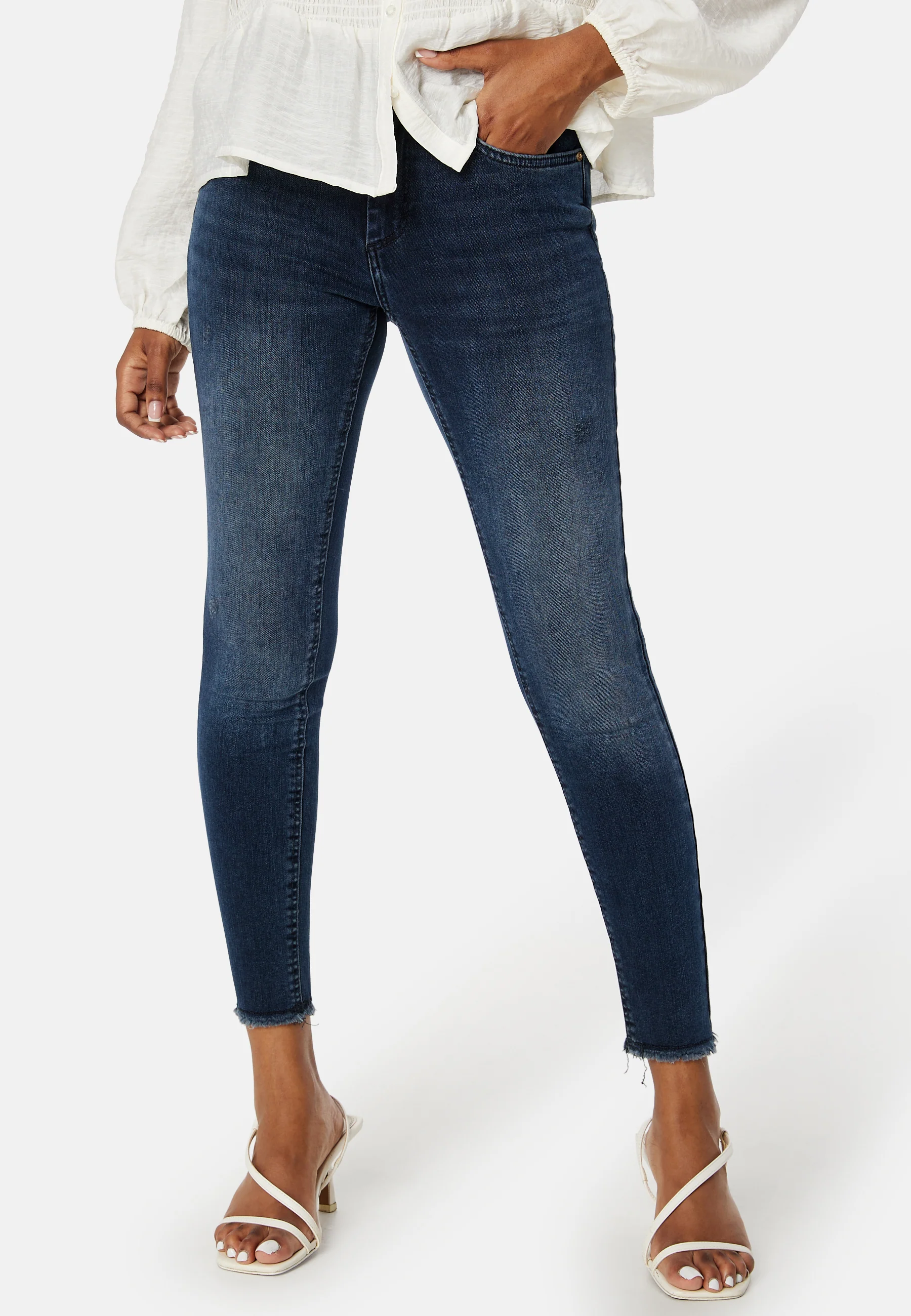 Onlblush Mid SK Ankle Denim - Image 2