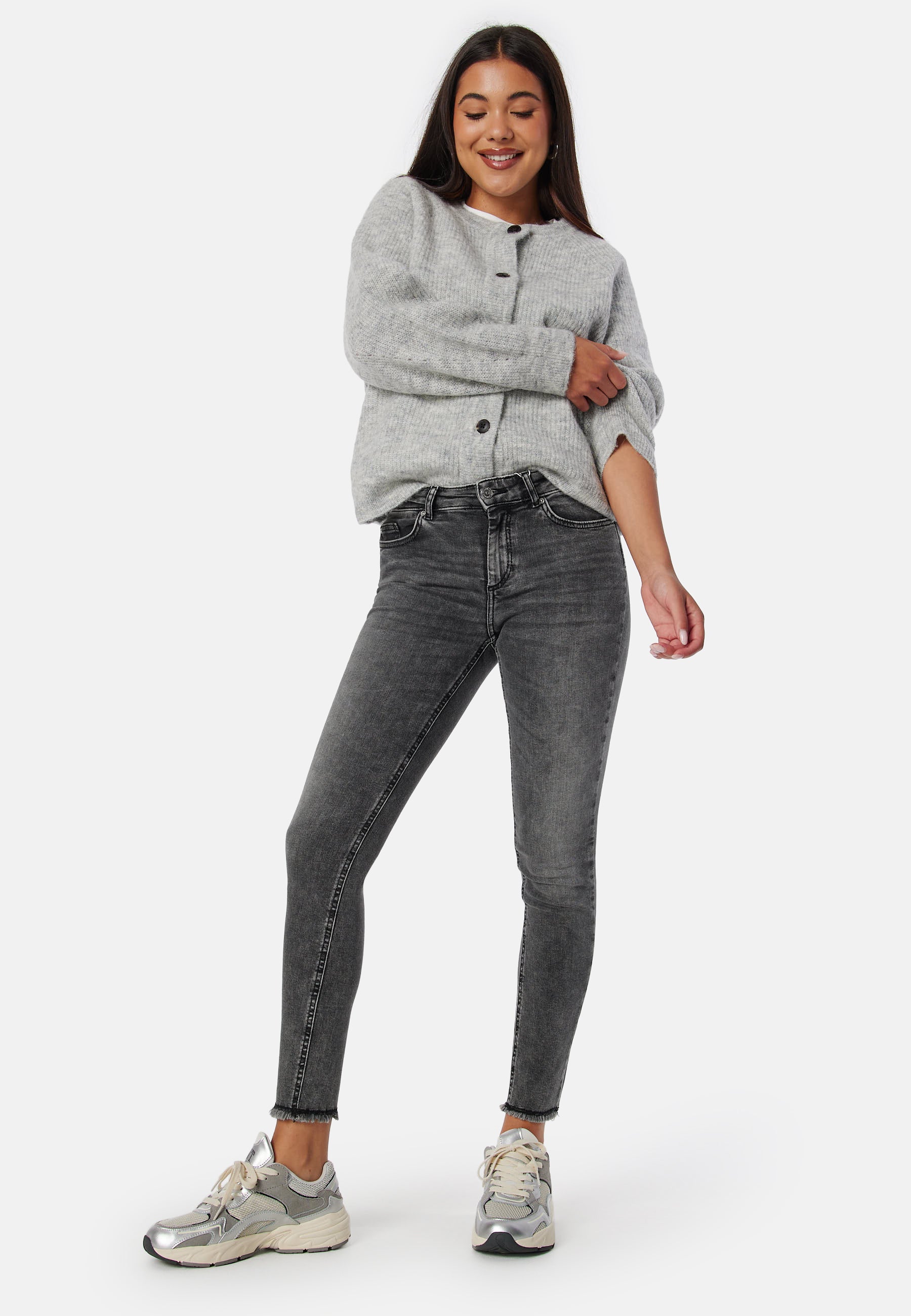 Onlblush Mid Sk Ankle Rw Dnm - Image 3