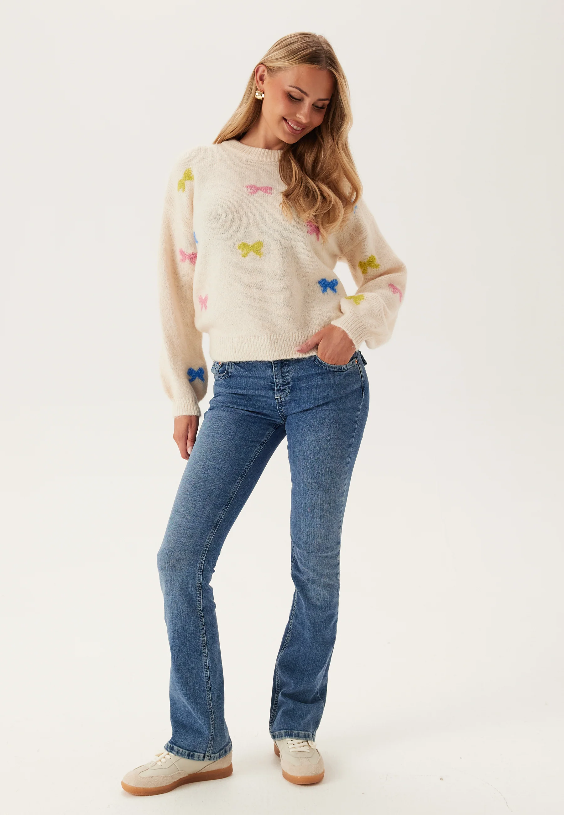 Onlbrunhilda Life Ls Bow O-nec - Image 3