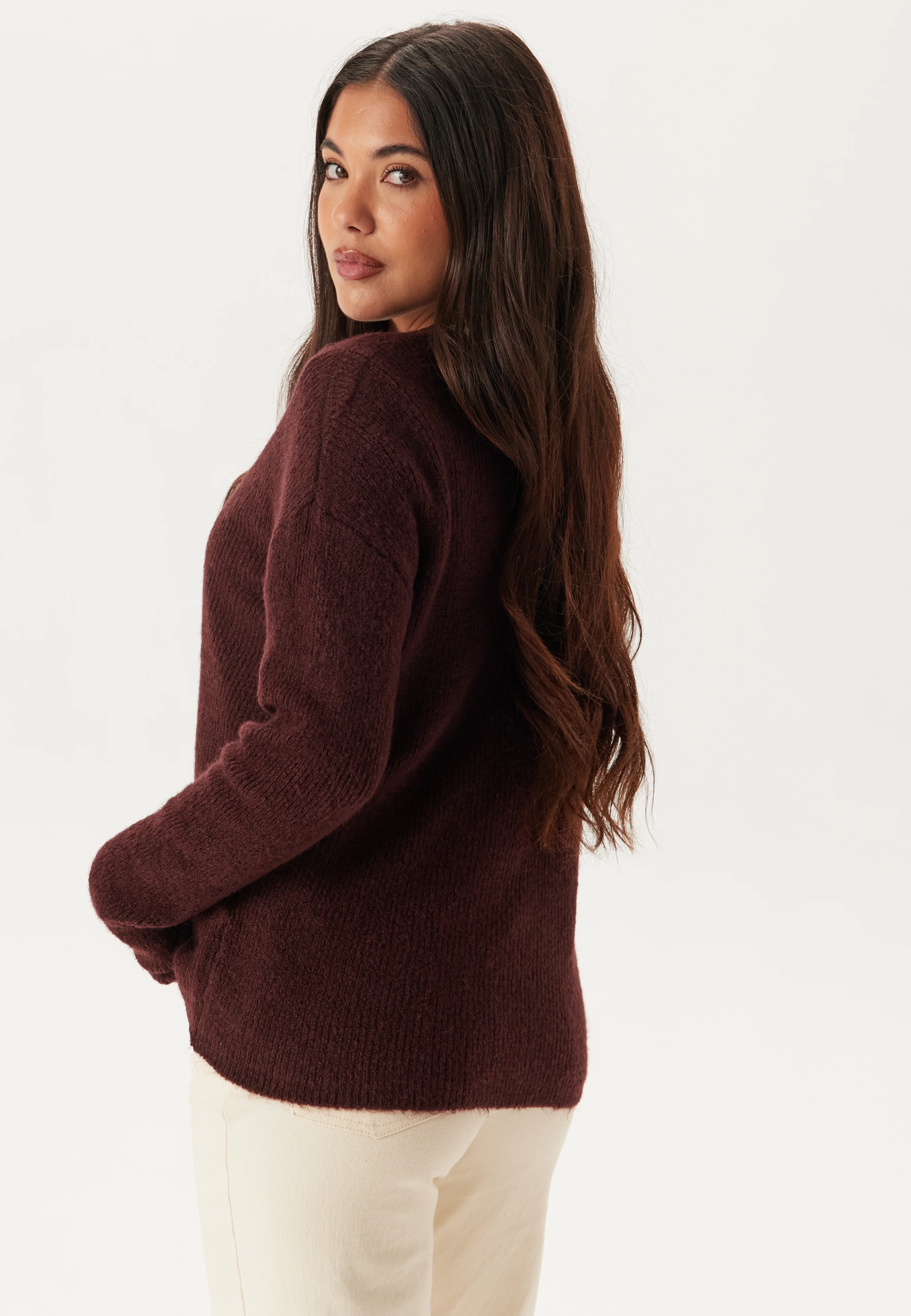 Onlcamilla V-neck L/S PULLOVER - Image 2