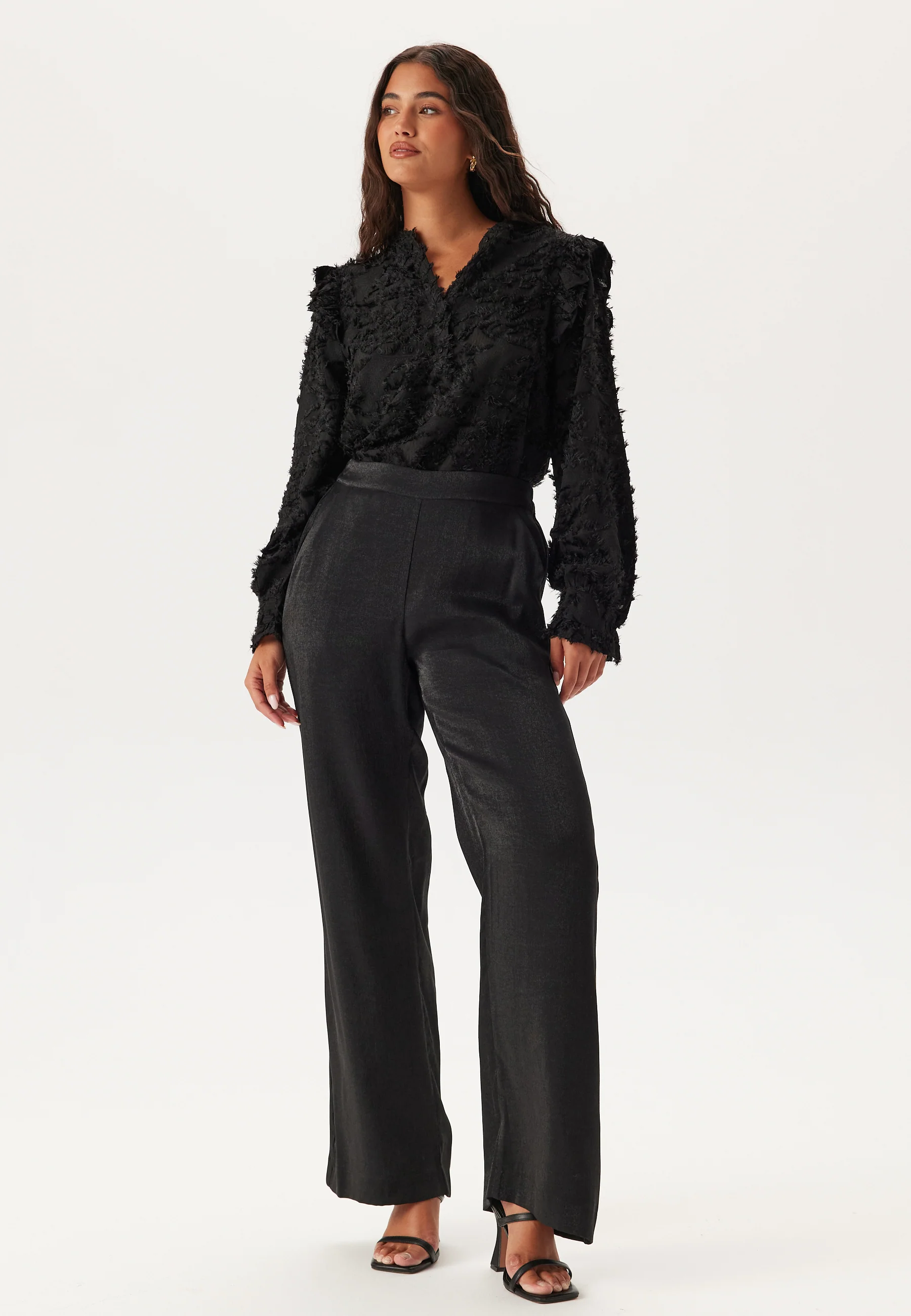 Onlcammie L/S FRILL TOP  Frill - Image 4
