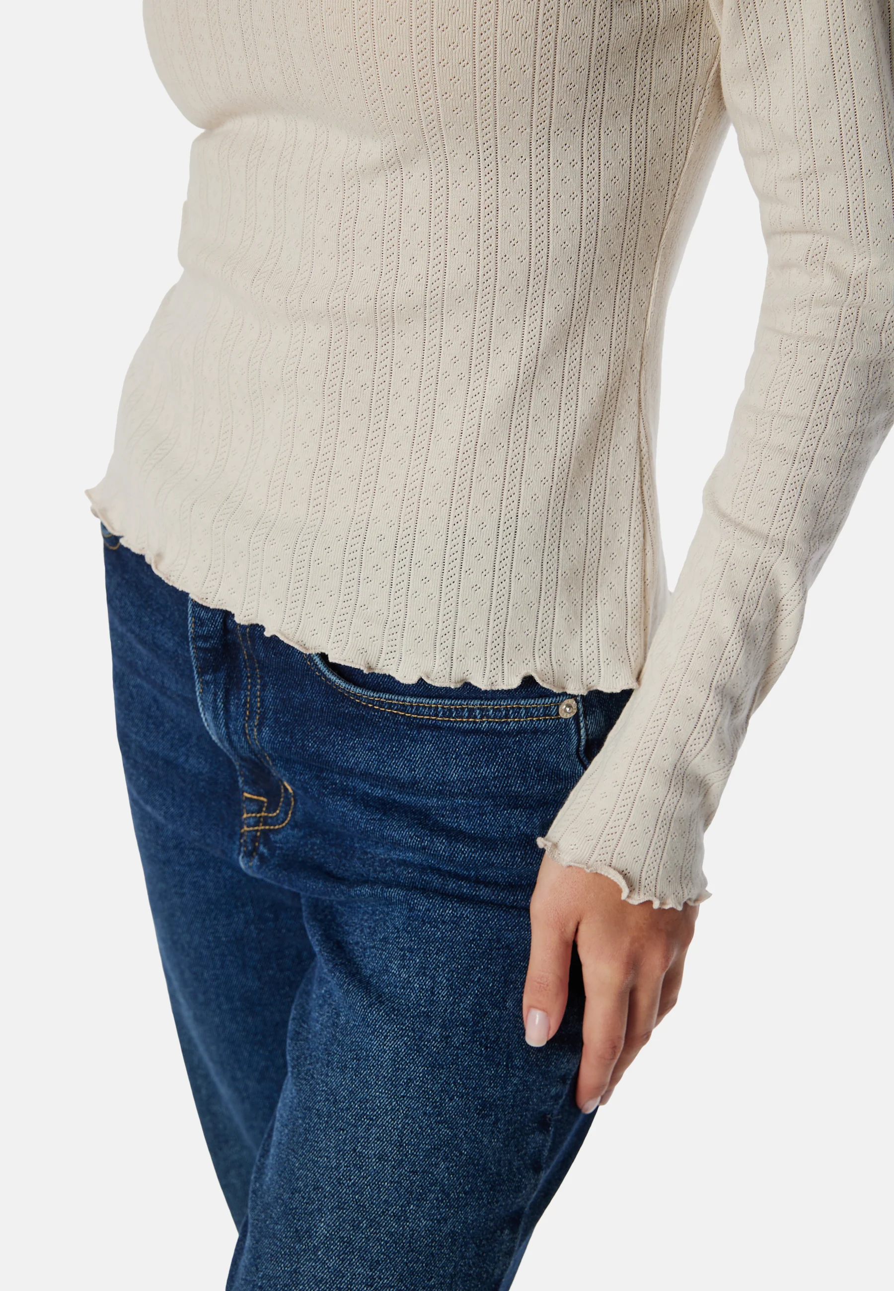Onlcarlotta L/S TOP NOOS JRS T - Image 4