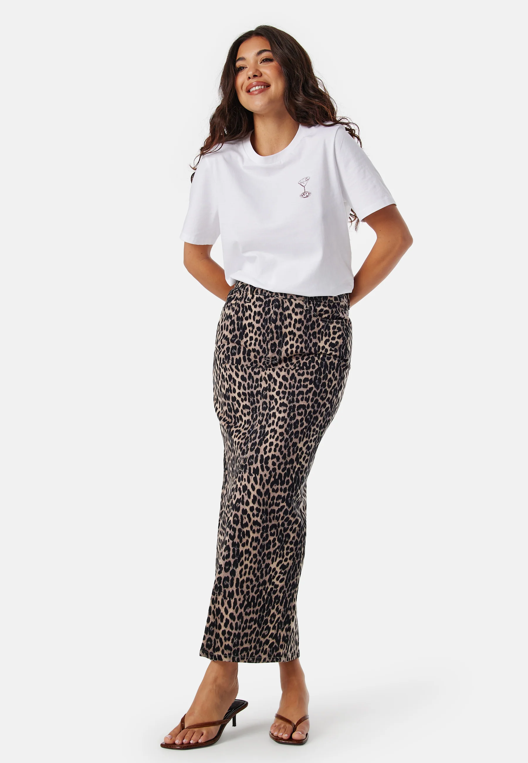 Onlcilla-ankle Long Slit Skirt - Image 3
