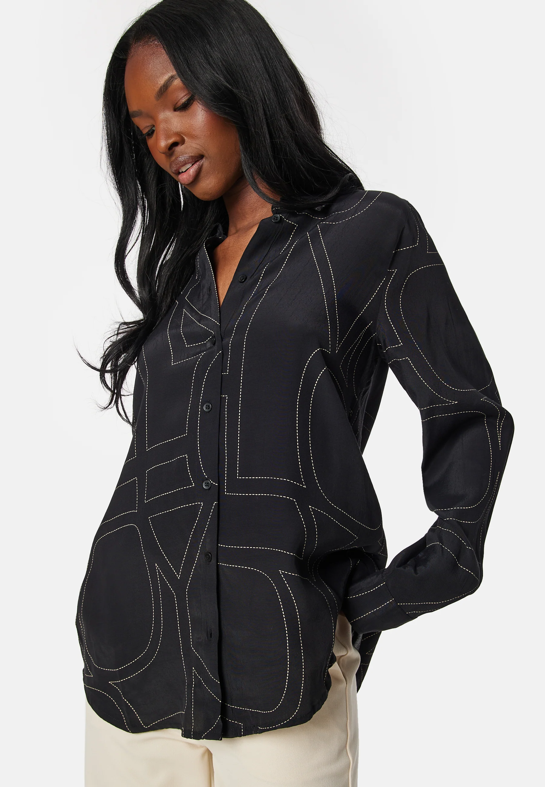 Onldea L/S Oversize Shirt - Image 4