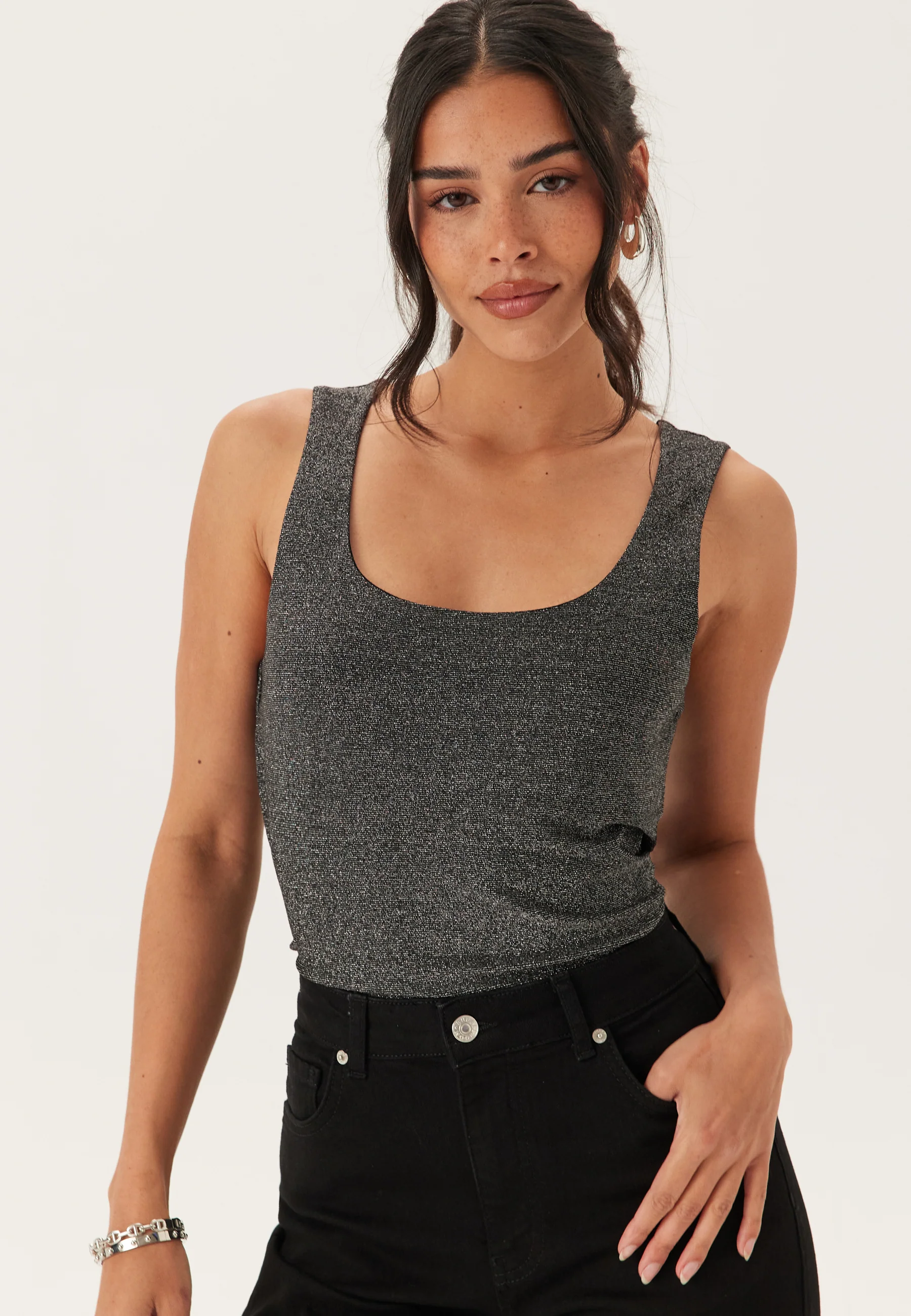 Onlea Glitter S/L 2-WAYS TOP - Image 5