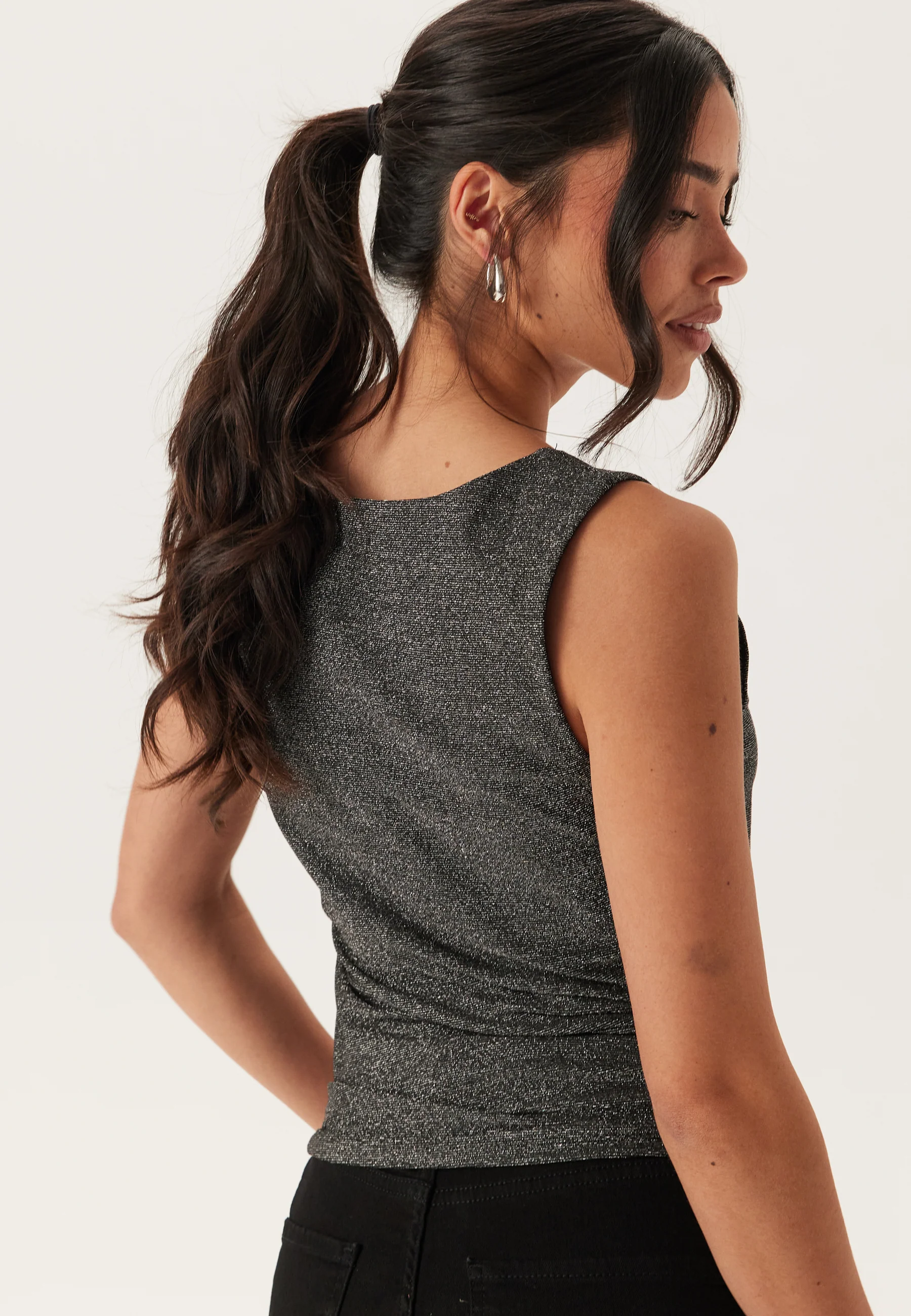 Onlea Glitter S/L 2-WAYS TOP - Image 6