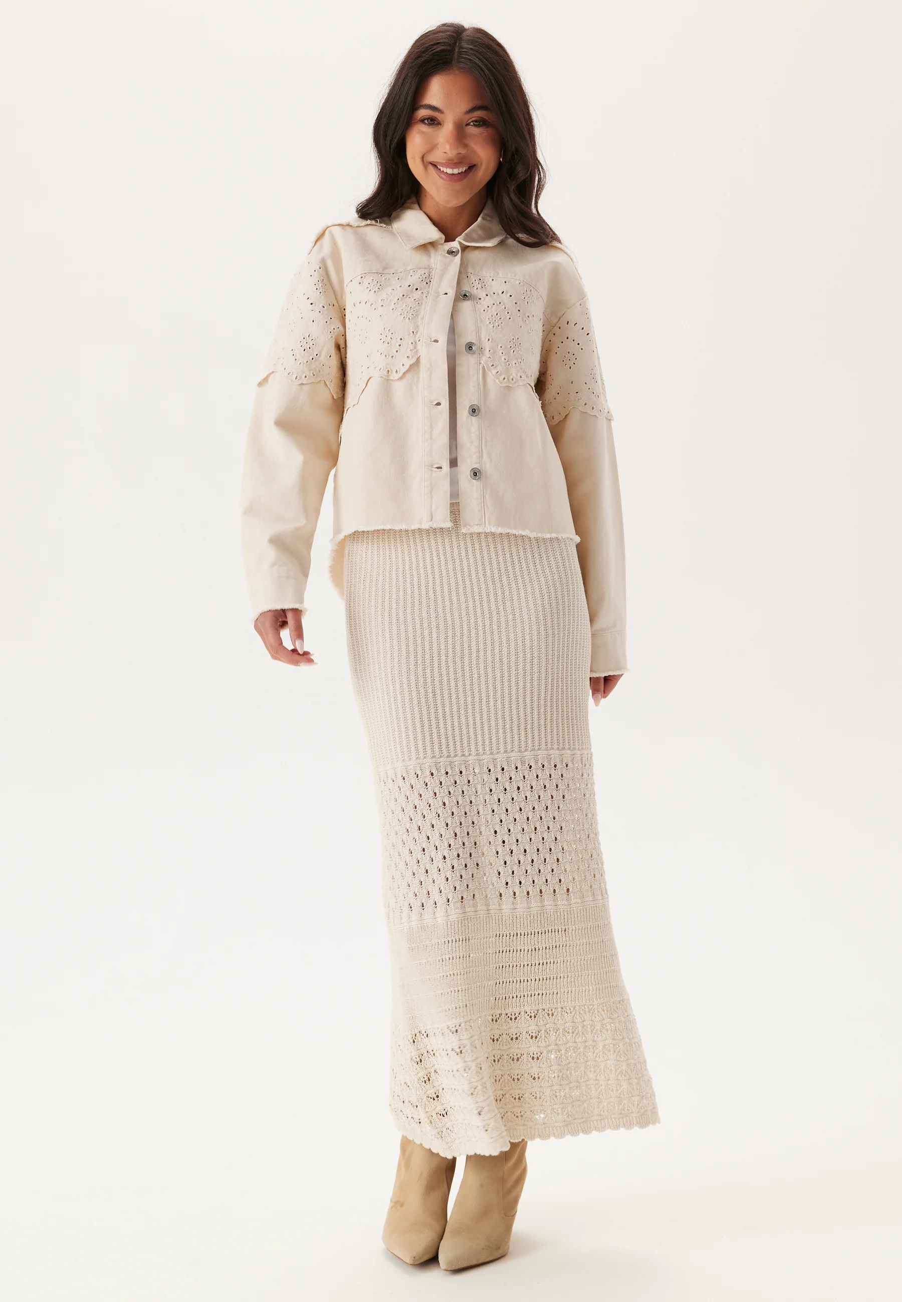 Onlelena Crochet Jacket - Image 3