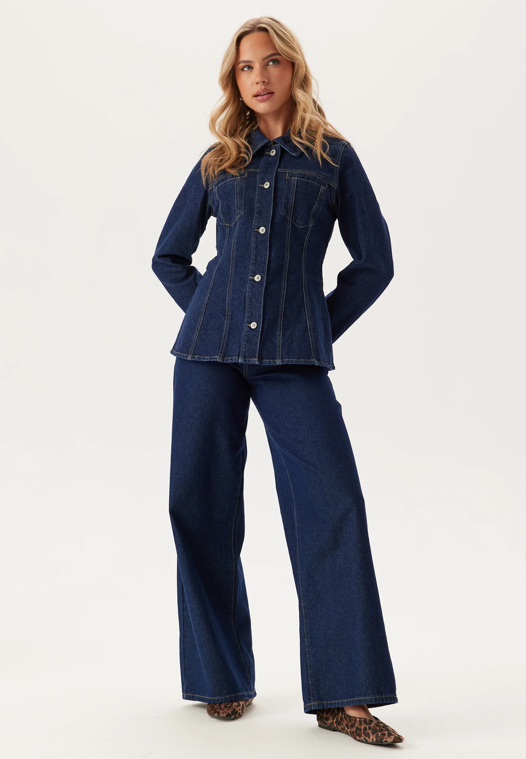 Onlelle L/S FITTED DNM JACKET - Image 6