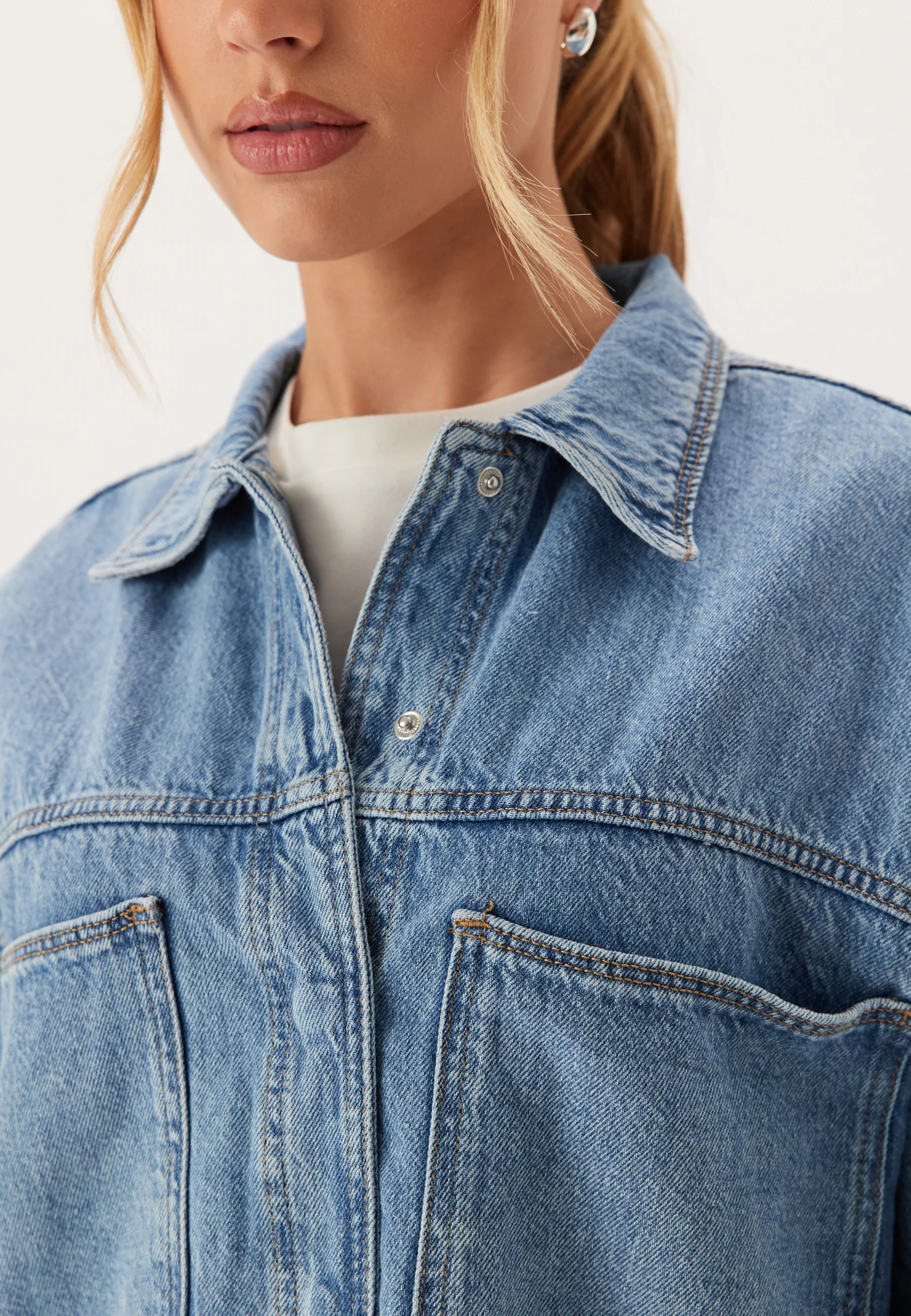 Onlemmie L/S SHIRT MB DNM SHI - Image 5
