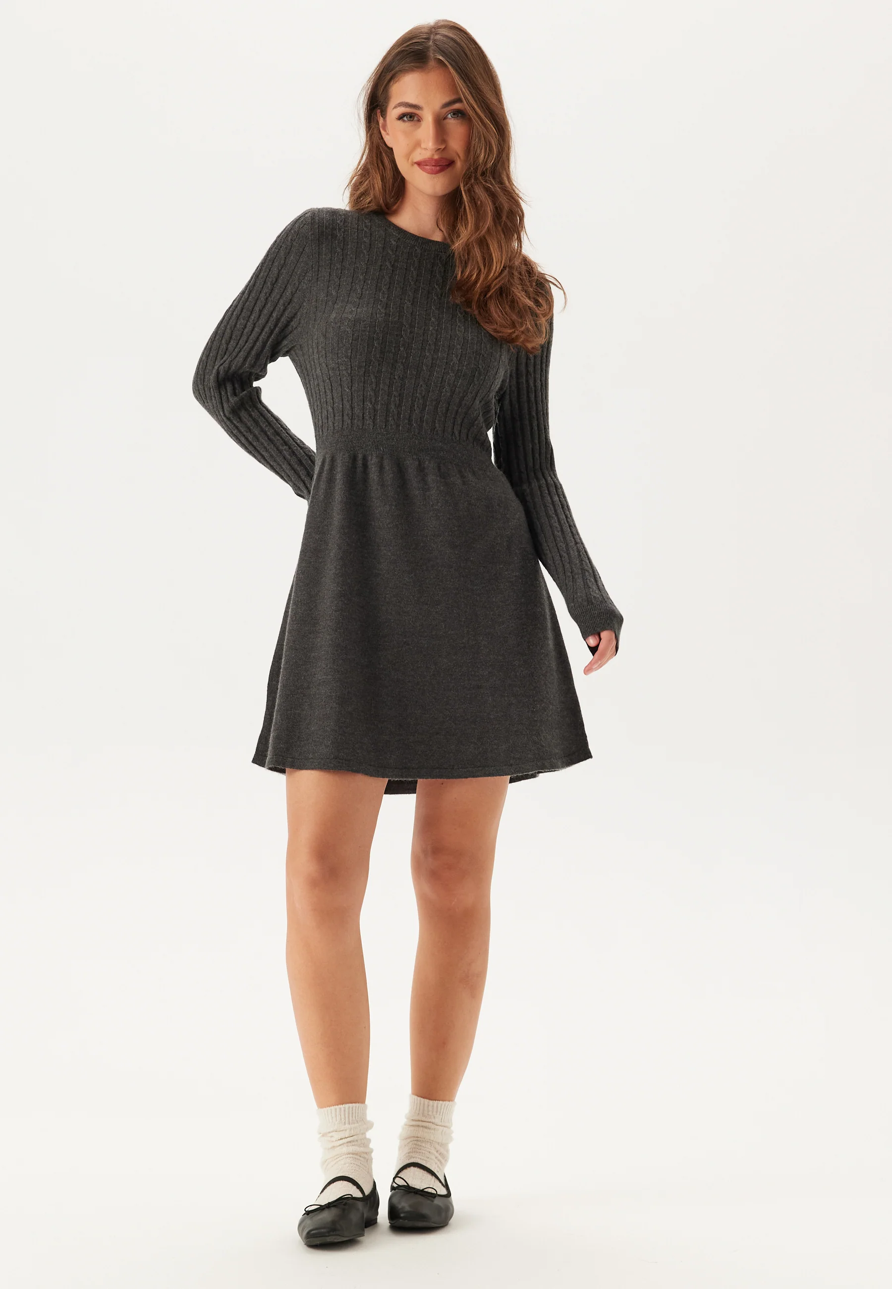 Onlfia Ls Cable Dress Nca Knt - Image 4
