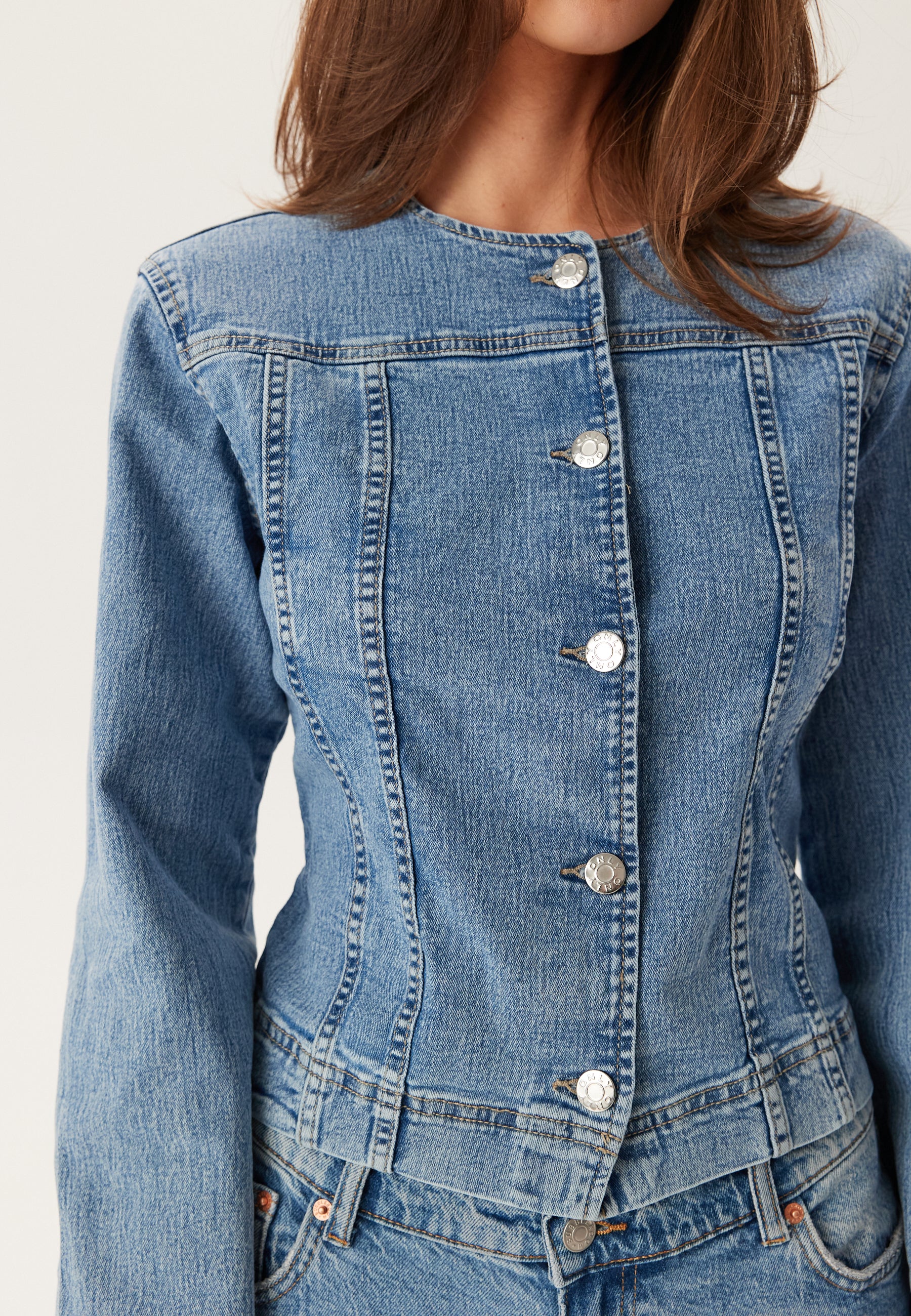 Onlgina Tailored Jacket Dnm - Image 2