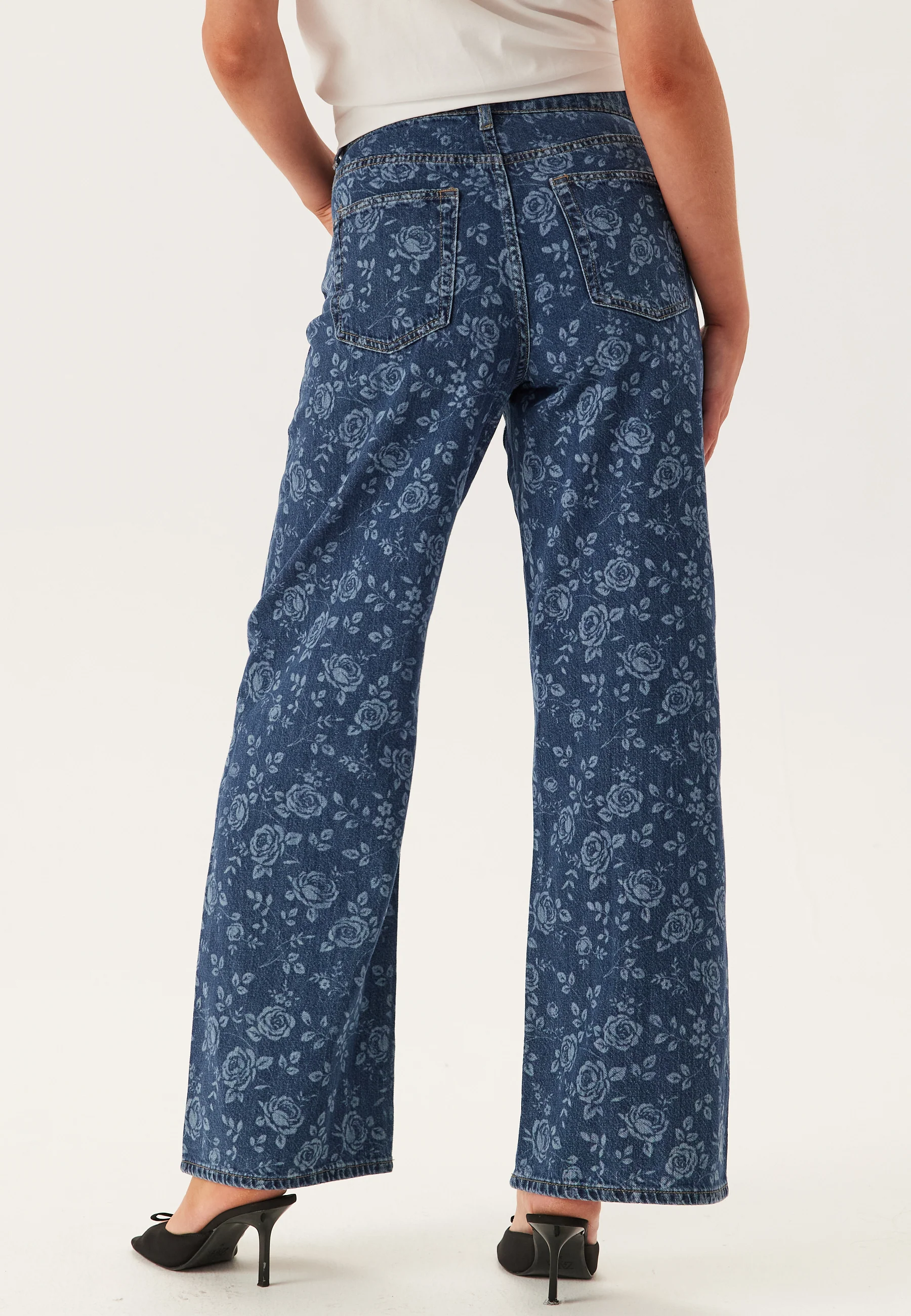 Onlhope Ex Hw Wide Rose Aop Dn - Image 3