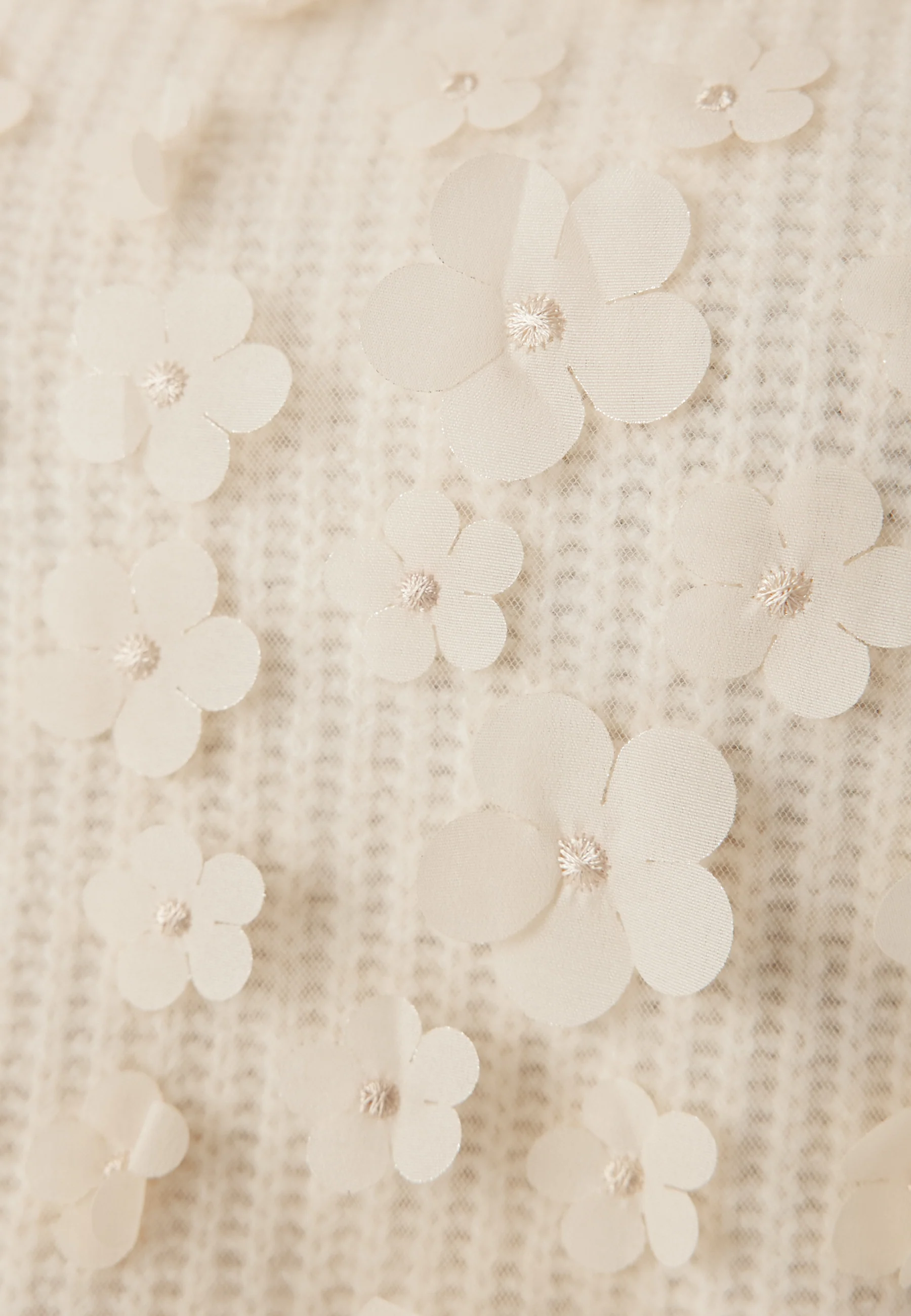 Onlhua Life Ls Flower Detail O-neck Knit - Image 4