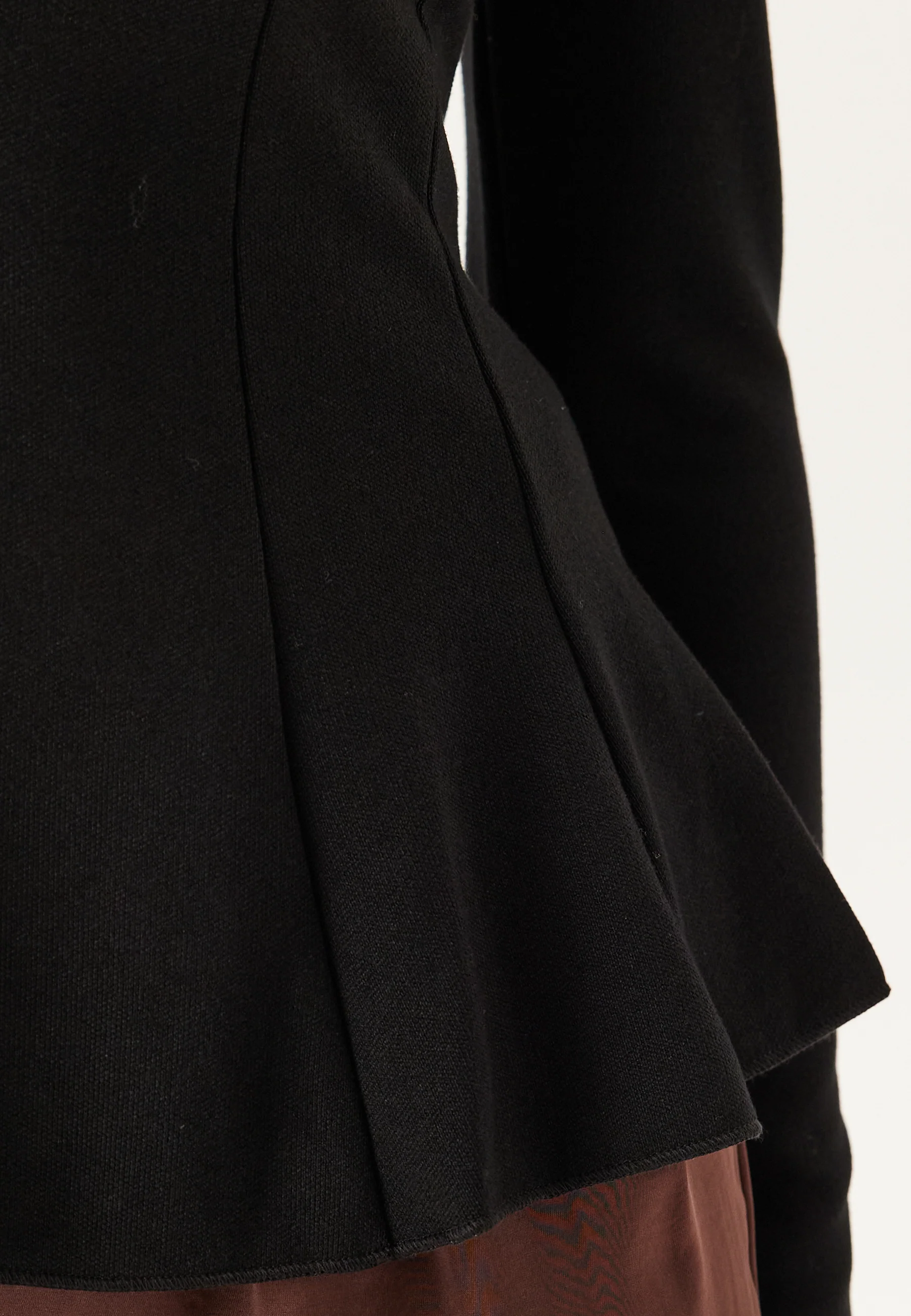 Onlkenya L/S PEPLUM TOP JRS PE - Image 5