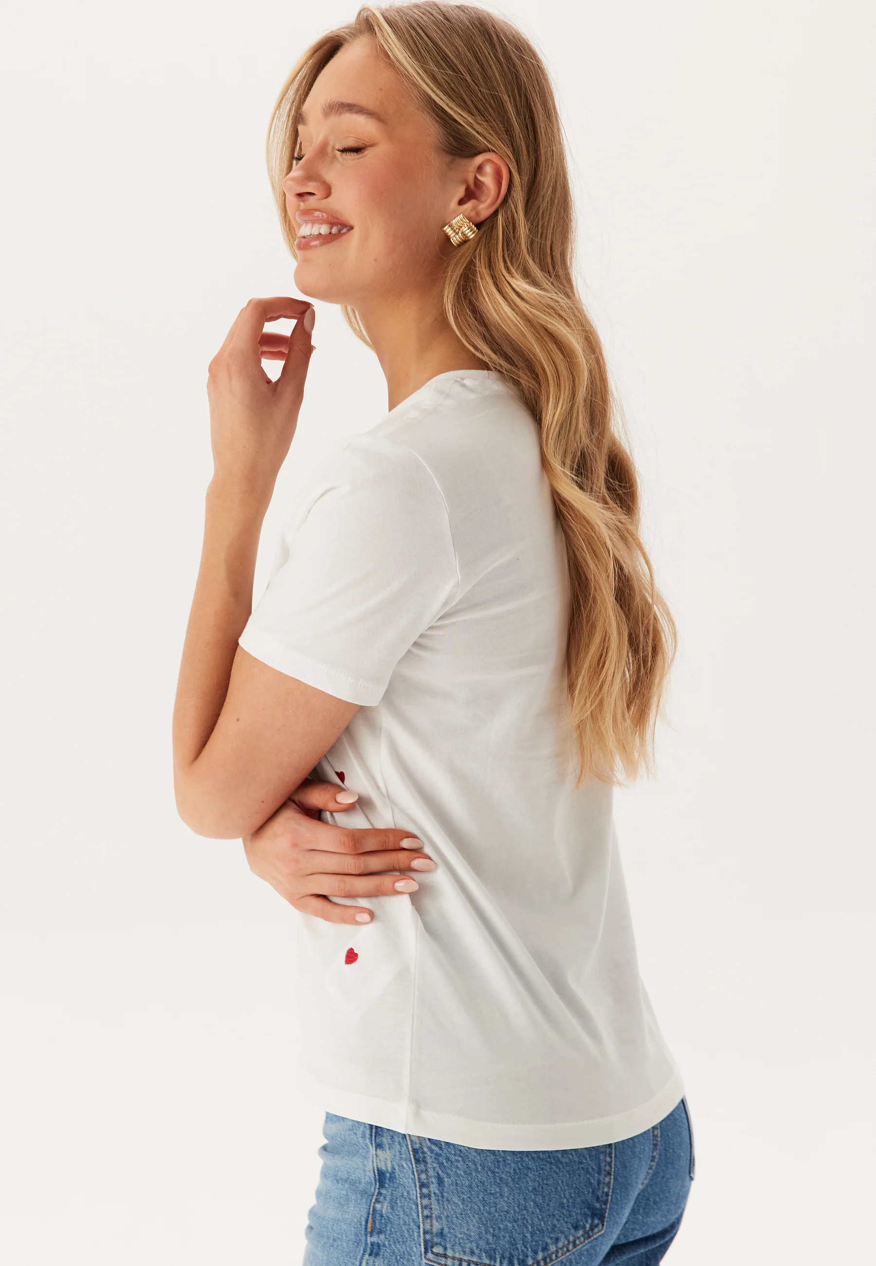 Onlketty Life S/S O-NECK TOP J - Image 2