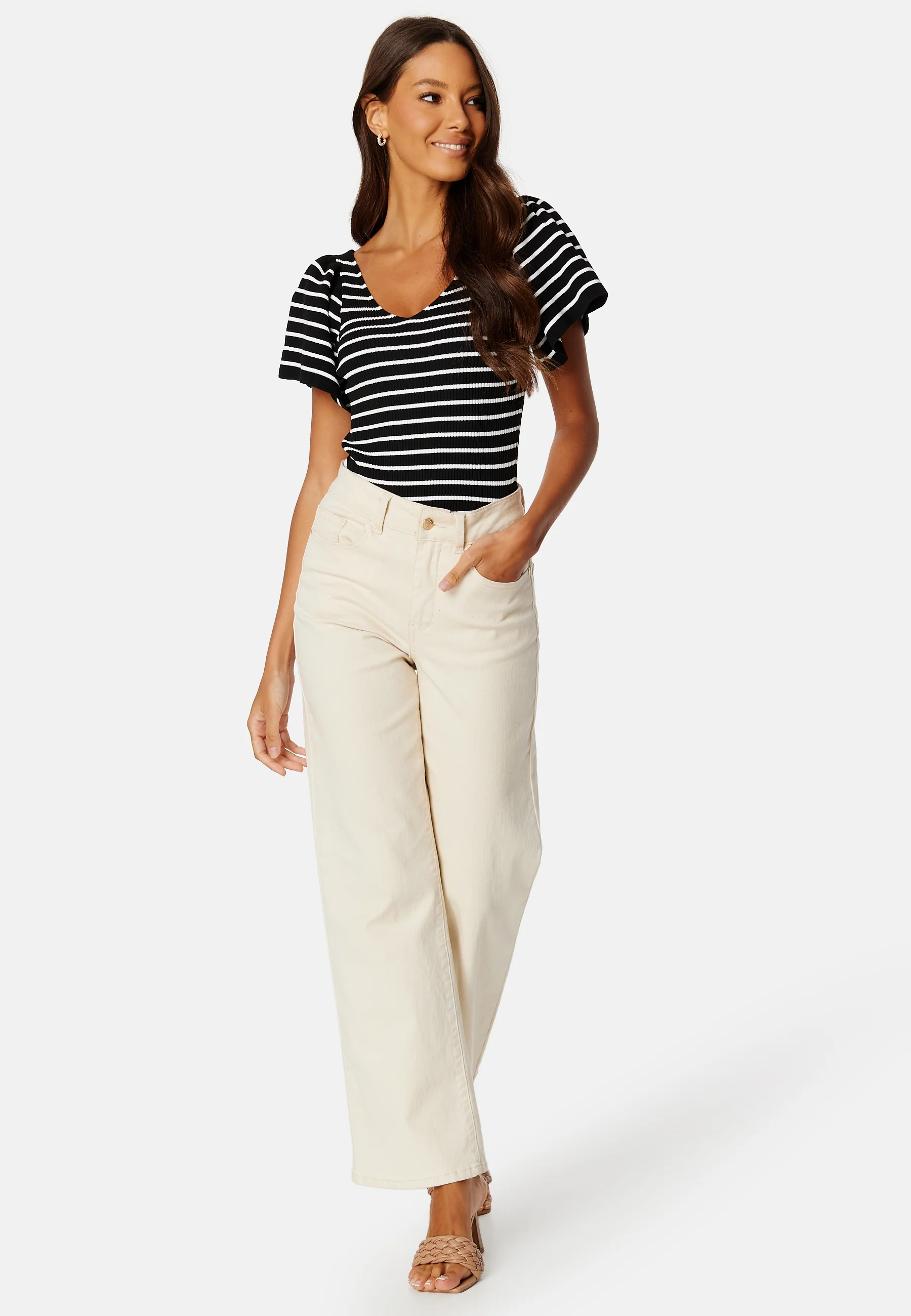 Onllleelo Stripe Back Pullover Knit - Image 2