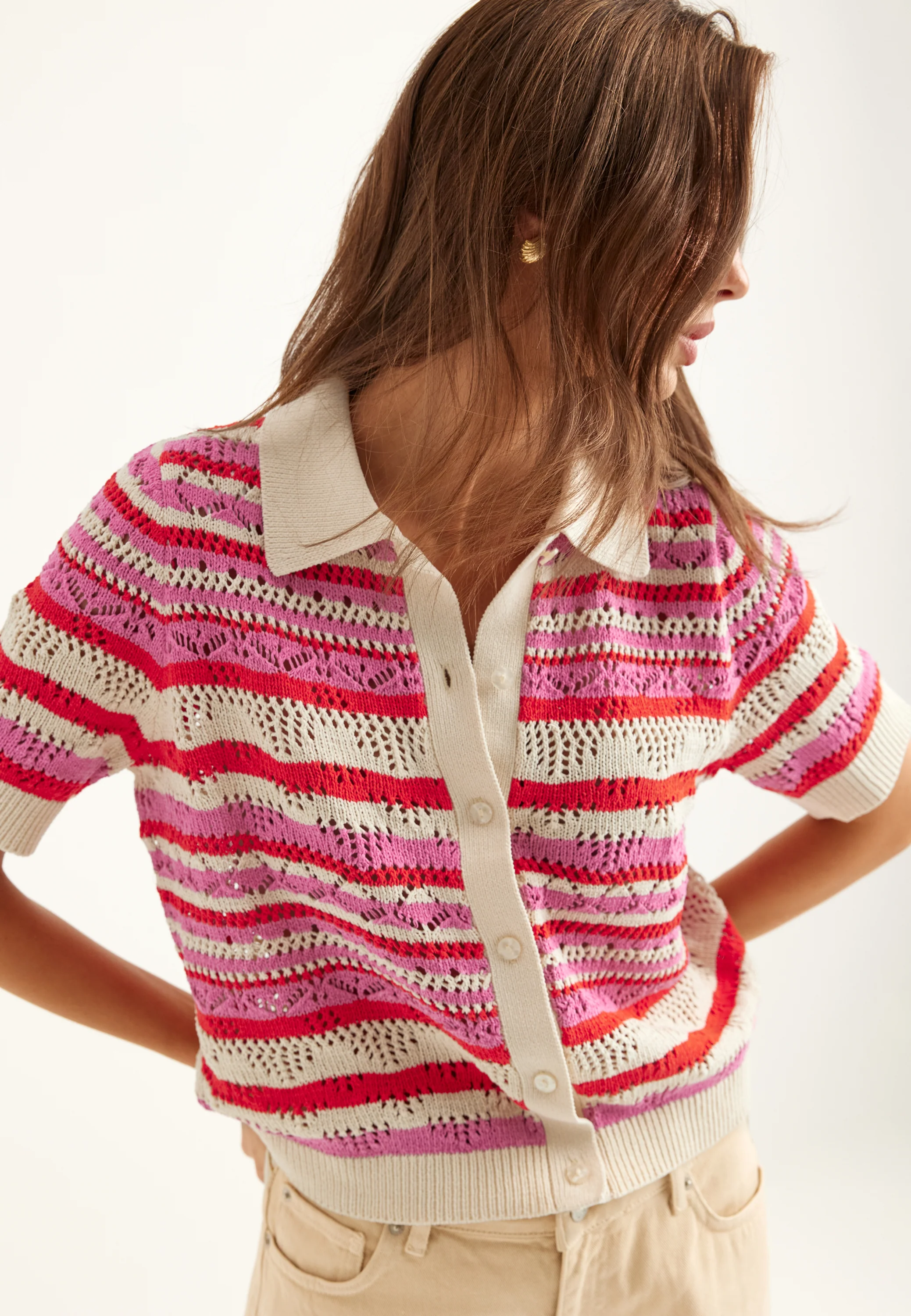 Onllula Polo S/S CARDIGAN KNT - Image 2