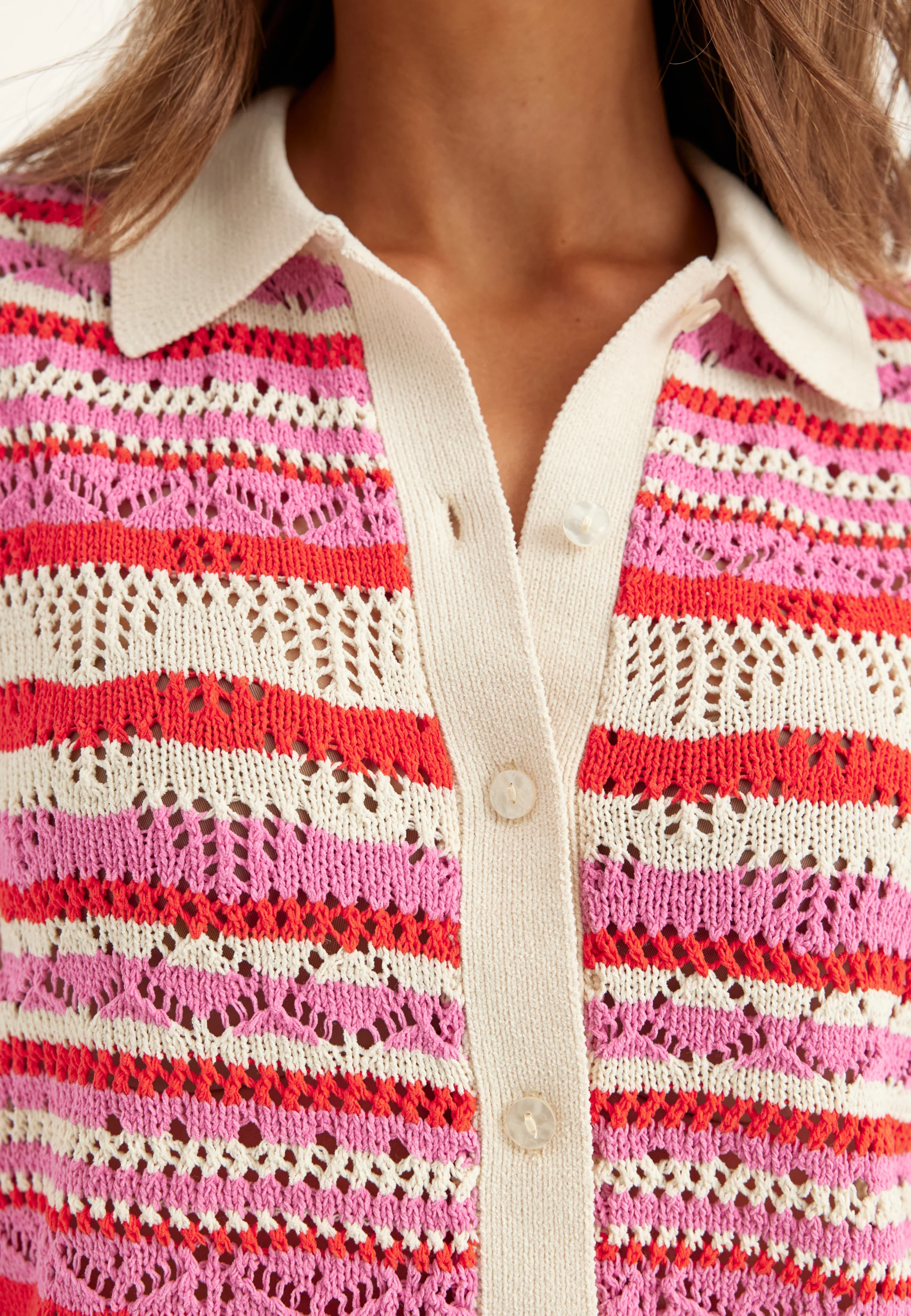 Onllula Polo S/S CARDIGAN KNT - Image 5