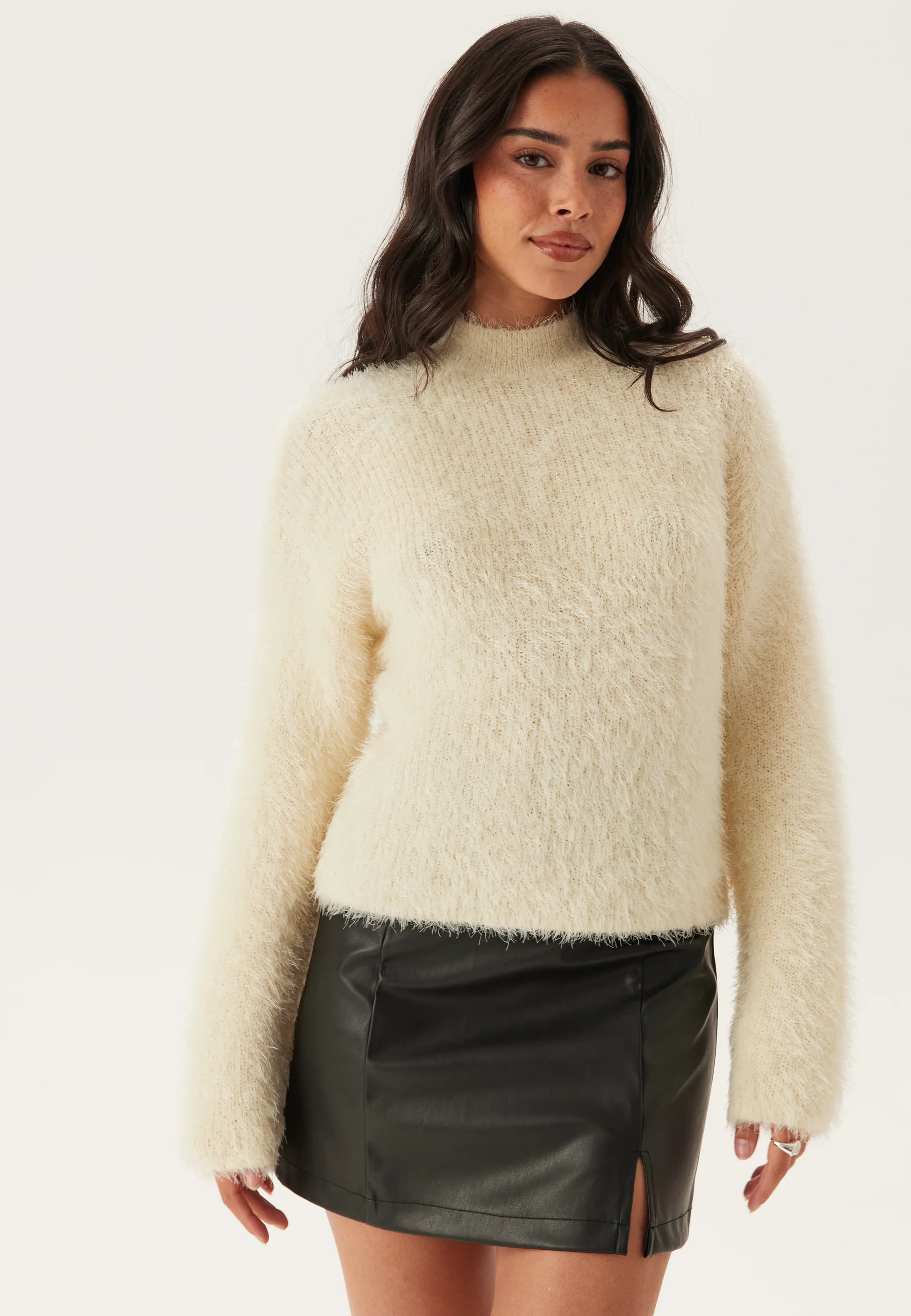 Onllulu Ls Rib Highneck Cc Knt - Image 2