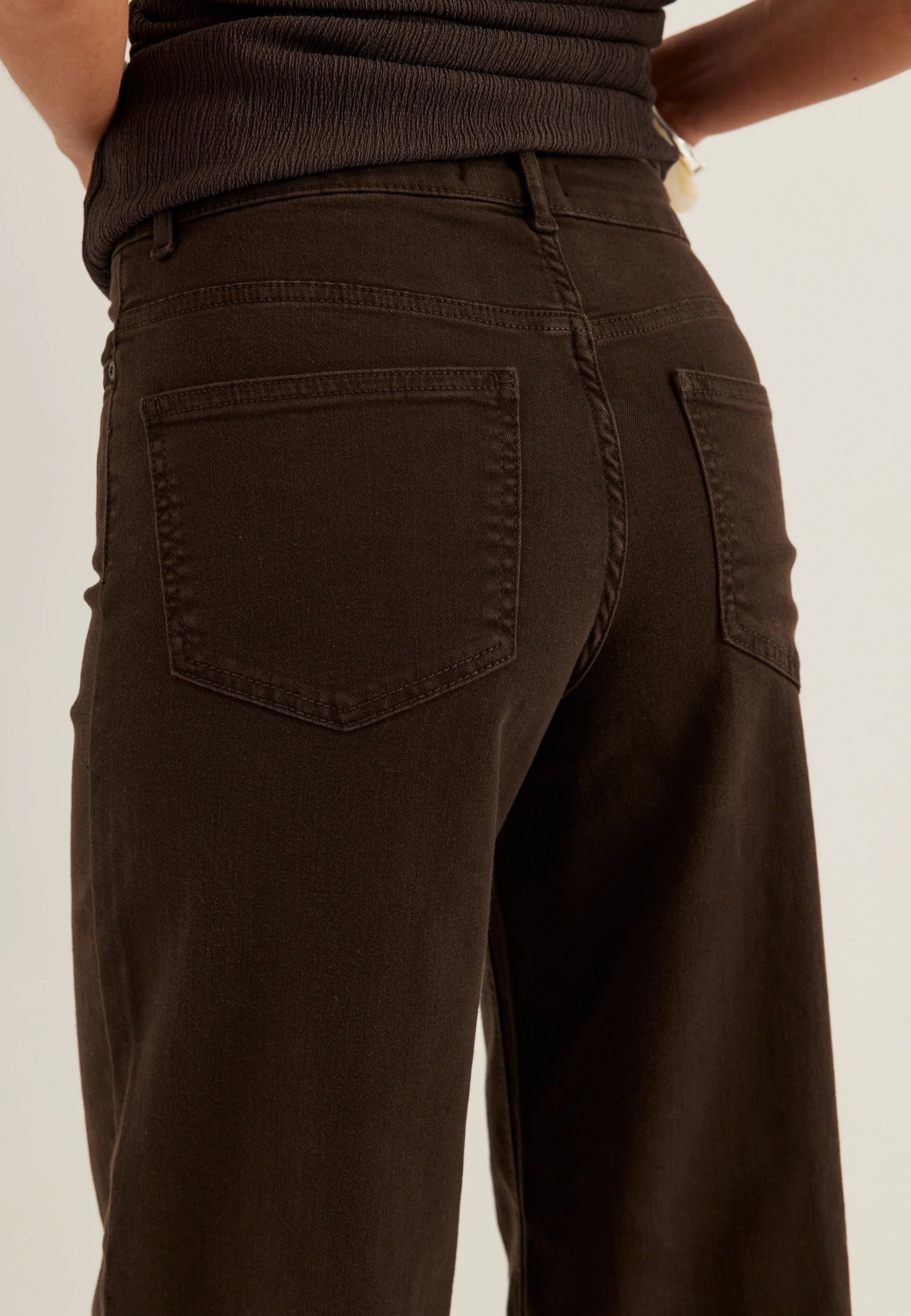 Onlmadison Blush Hw Wide Brown - Image 4