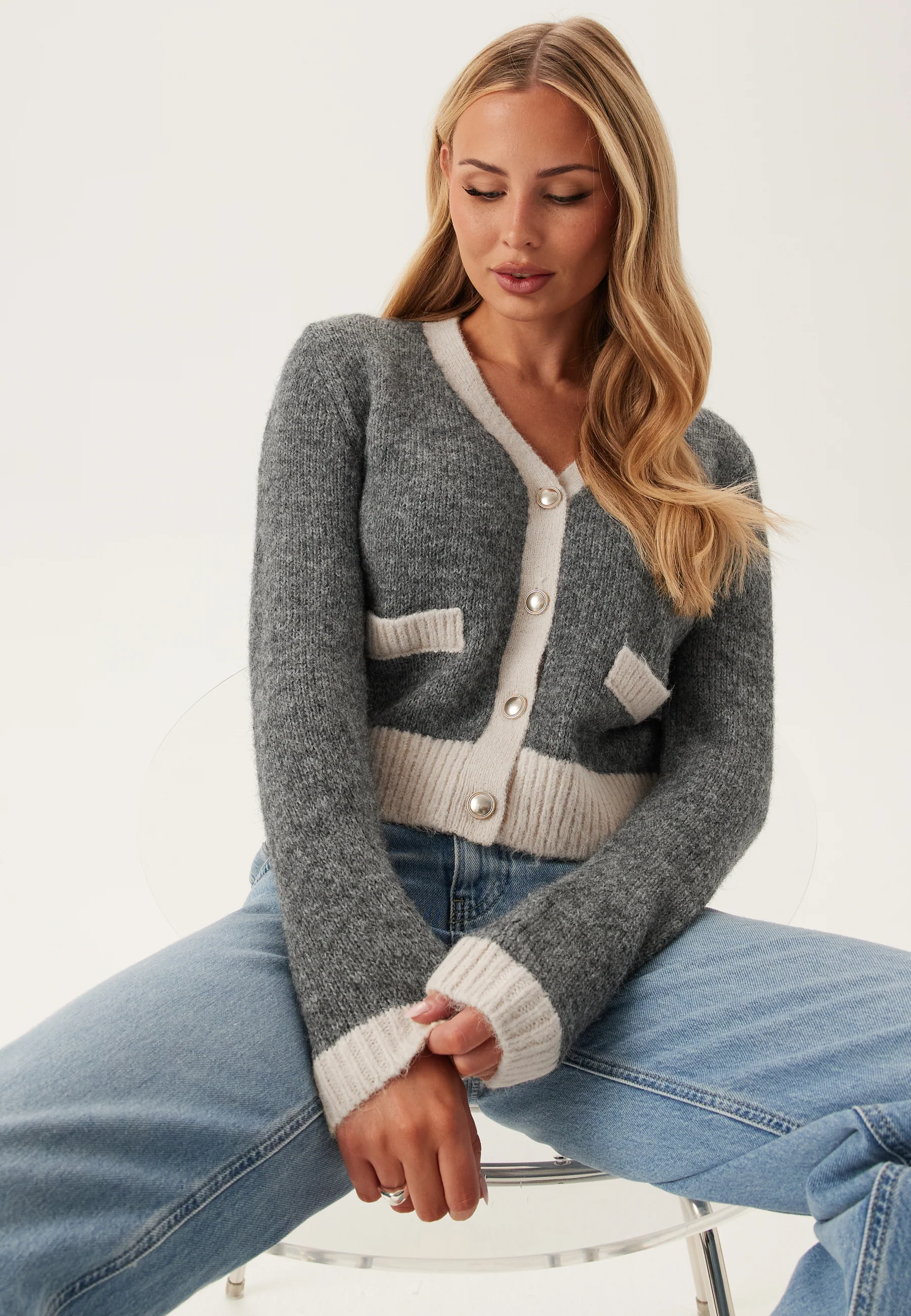 Onlmaggie Life Ls V-neck Cardi