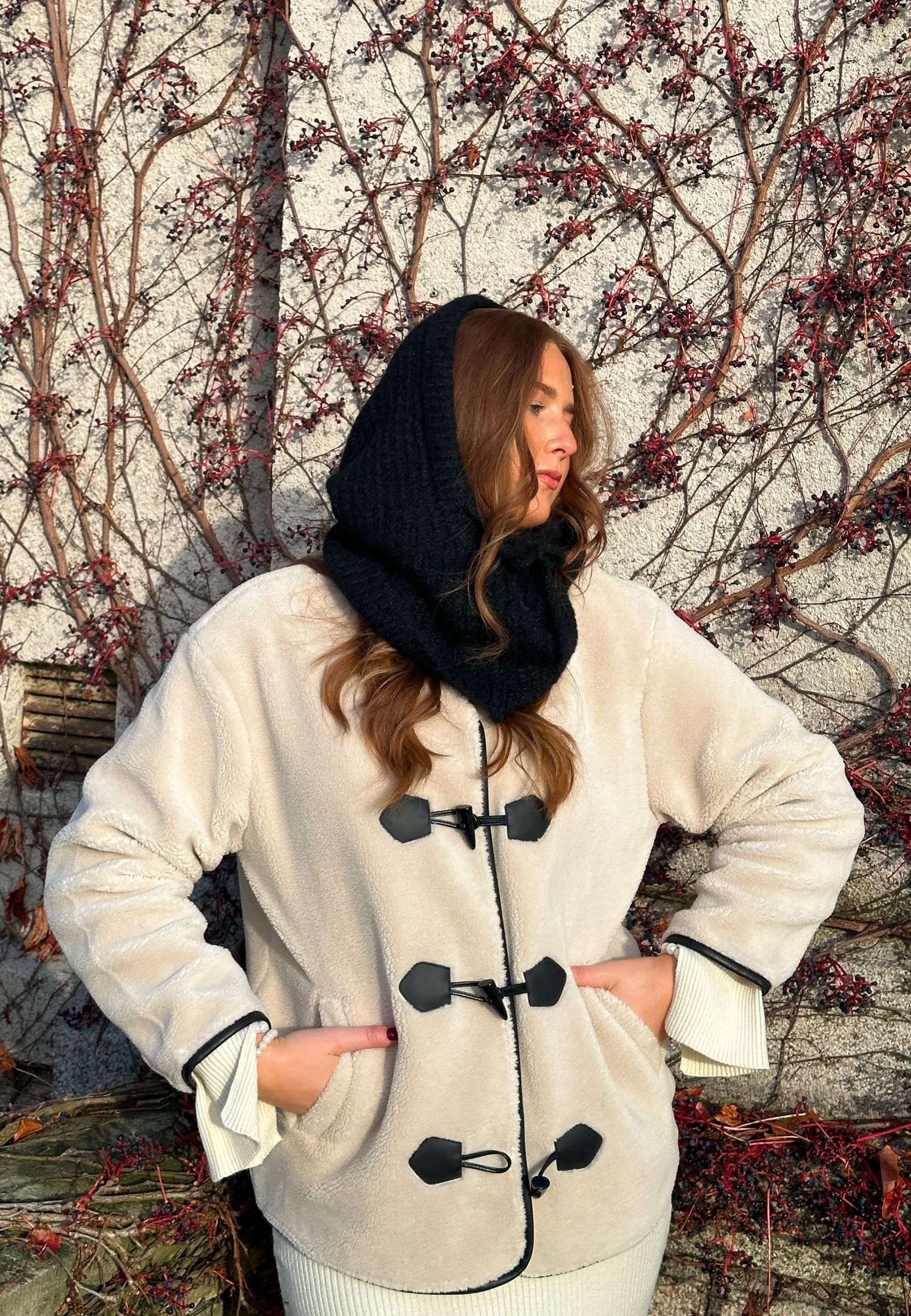 Onlmali Faux Fur Duffle Coat - Image 3