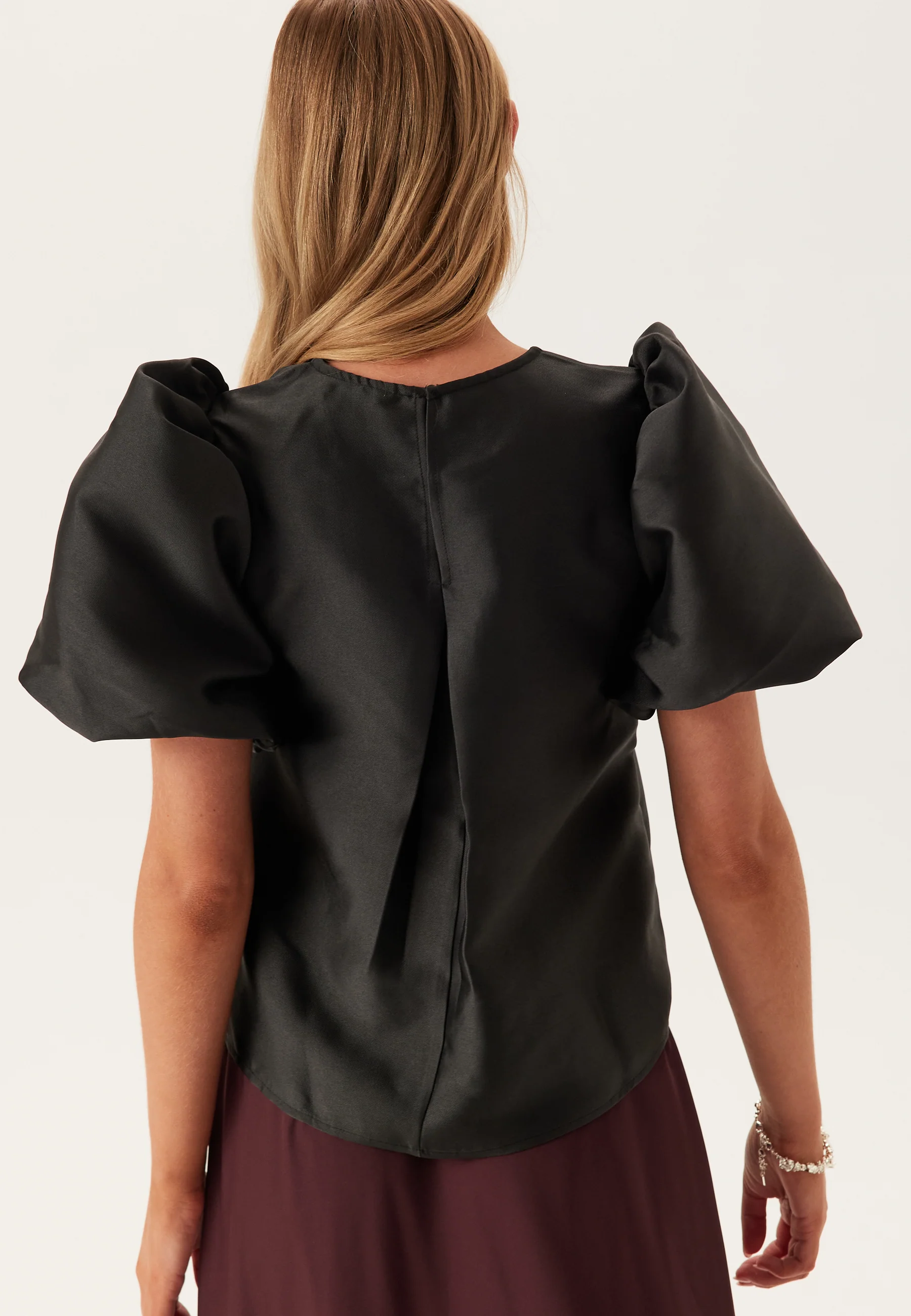Onlmanny 2/4 HEAVY SATIN TOP - Image 2