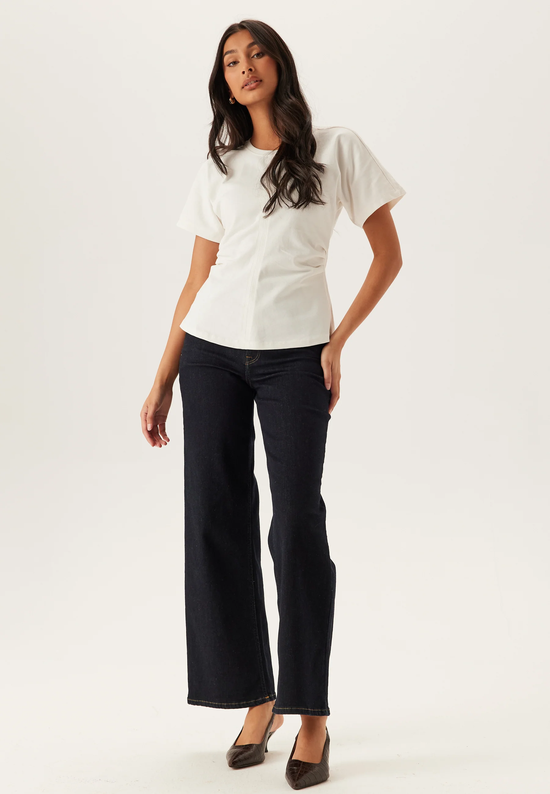 Onlmarie Life S/S RUCHING TOP - Image 3