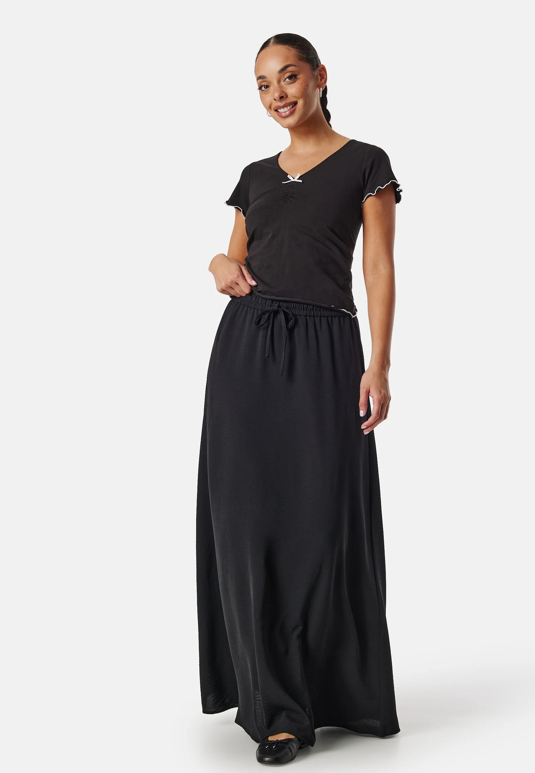 Onlmette life high waist long skirt - Image 3