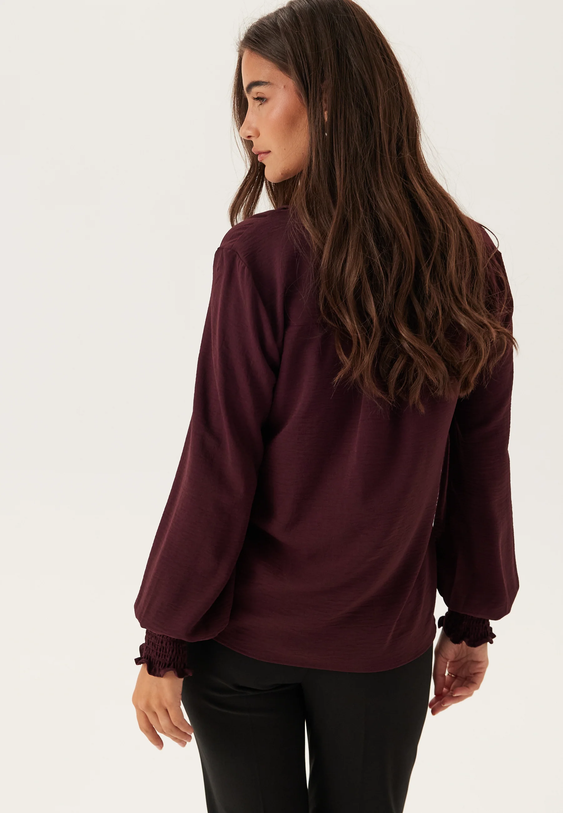 Onlmette V-Neck Smock Top - Image 2