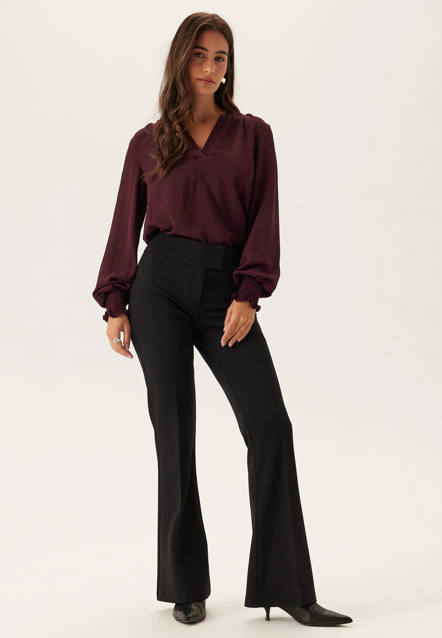 Onlmette V-Neck Smock Top - Image 3