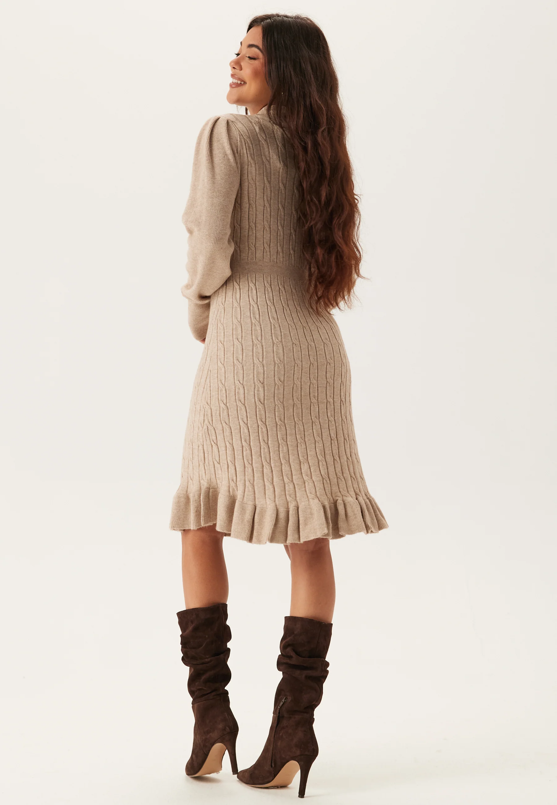 Onlnadia Ls Cable Dress Cs Knt - Image 2