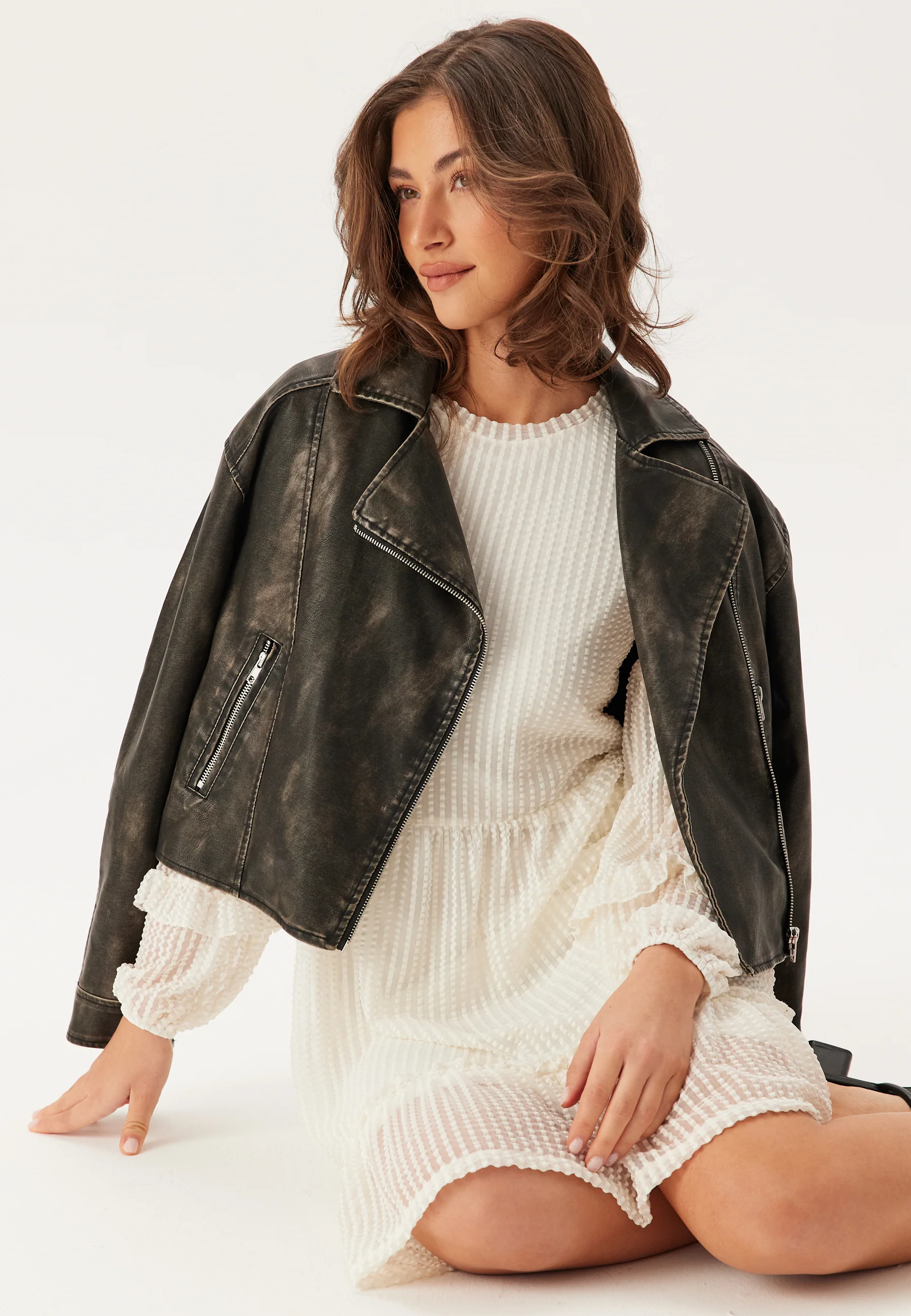Onlnaja L/S Baloon Dress - Image 2