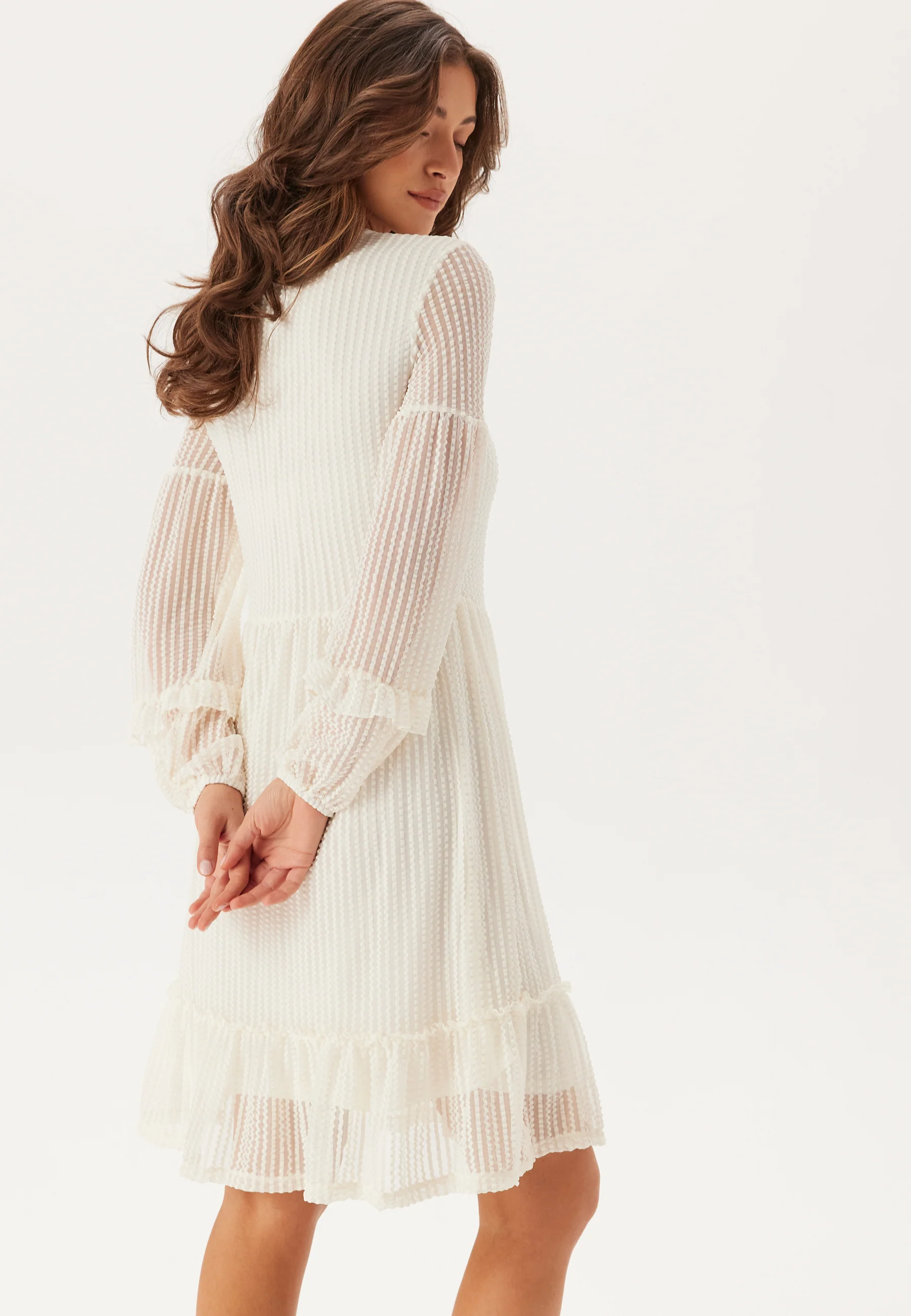 Onlnaja L/S Baloon Dress - Image 3