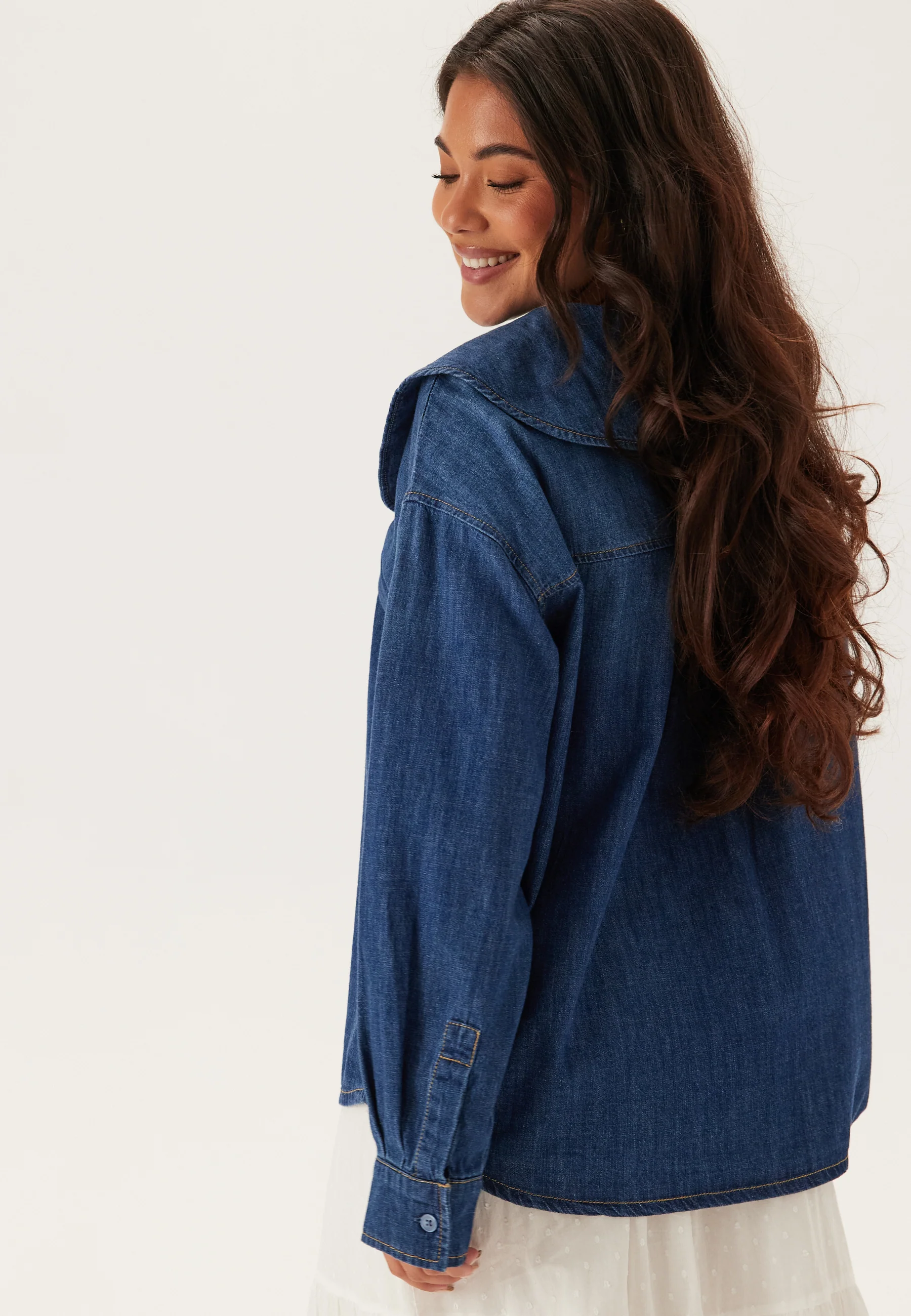 Onlnala L/S COLLAR DNM COLLAR - Image 3