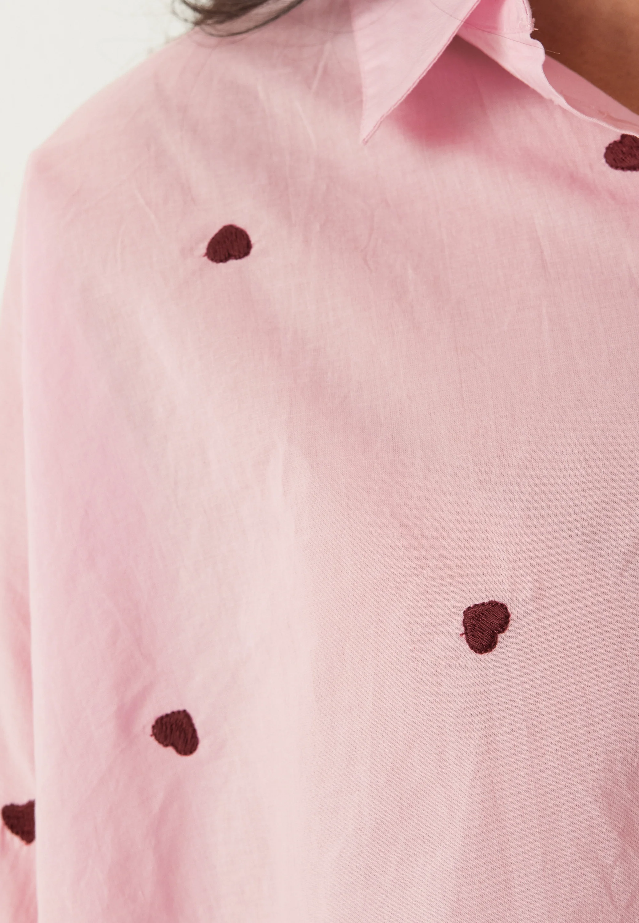 Onlnew Lina Grace Ls Emb Shirt - Image 2