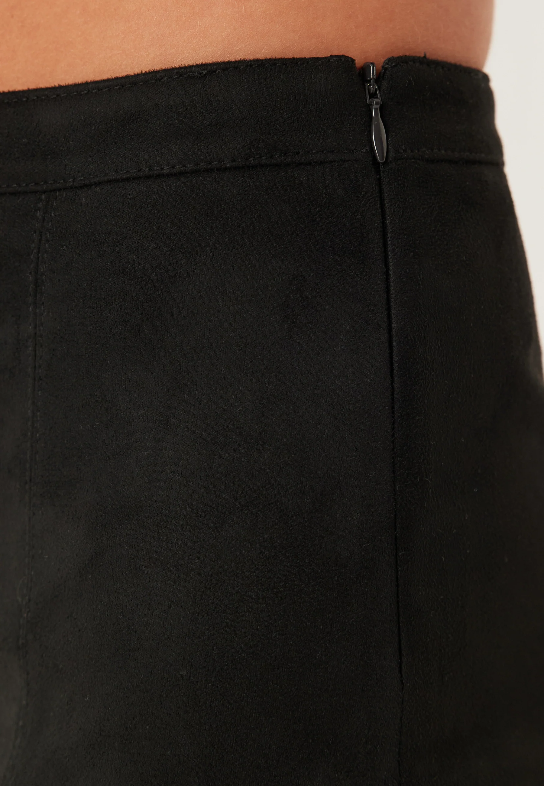 Onloline Life Faux Suede Skirt - Image 5