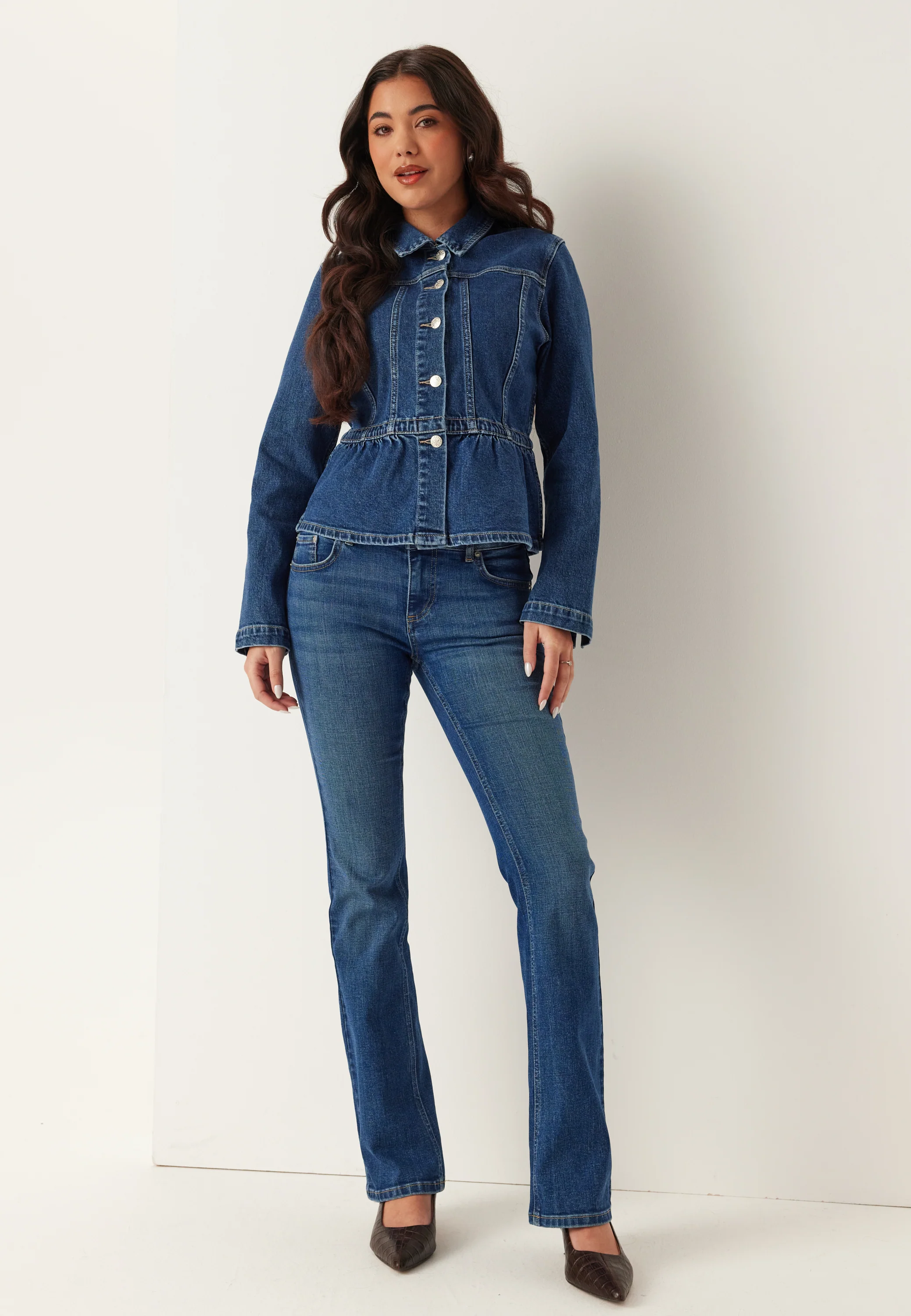 Onlremi L/S PEPLUM JACKET DNM - Image 3