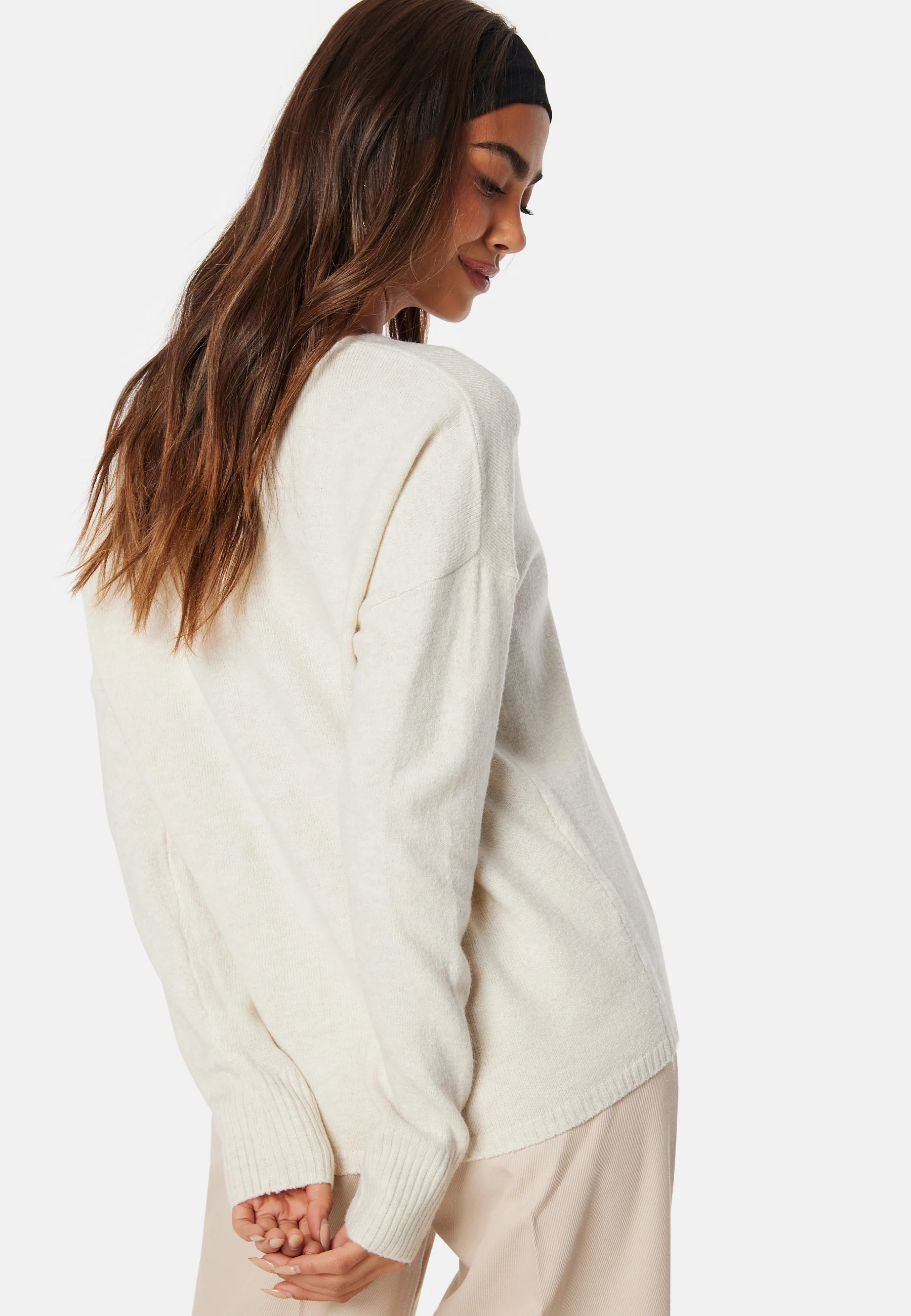 Onlrica Life L/S V-Neck Pullover Knit - Image 2